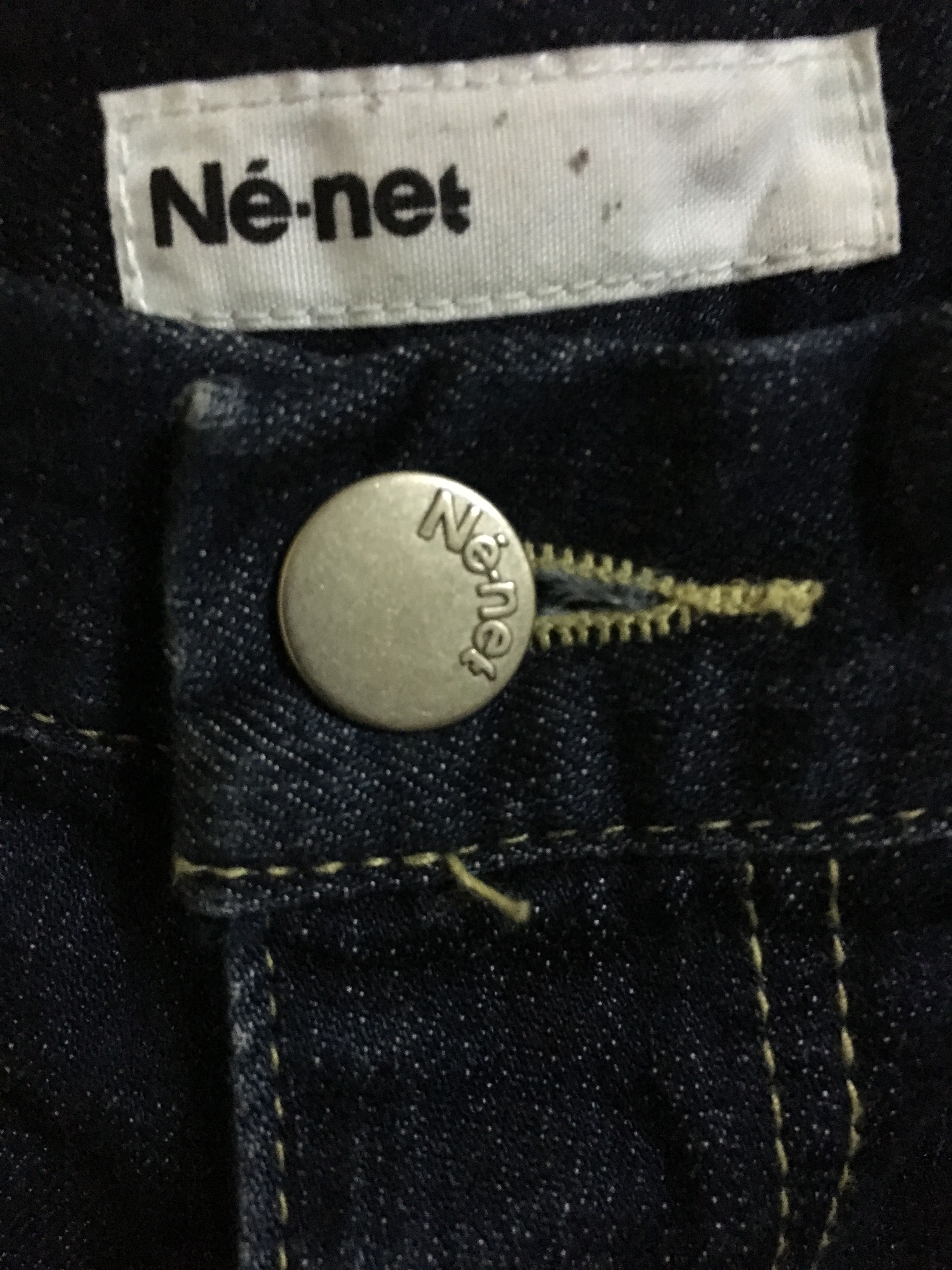 Issey Miyake Issey Miyake Designer Ne-net Embroidered Denim Jeans Size US 29 - 8 Thumbnail