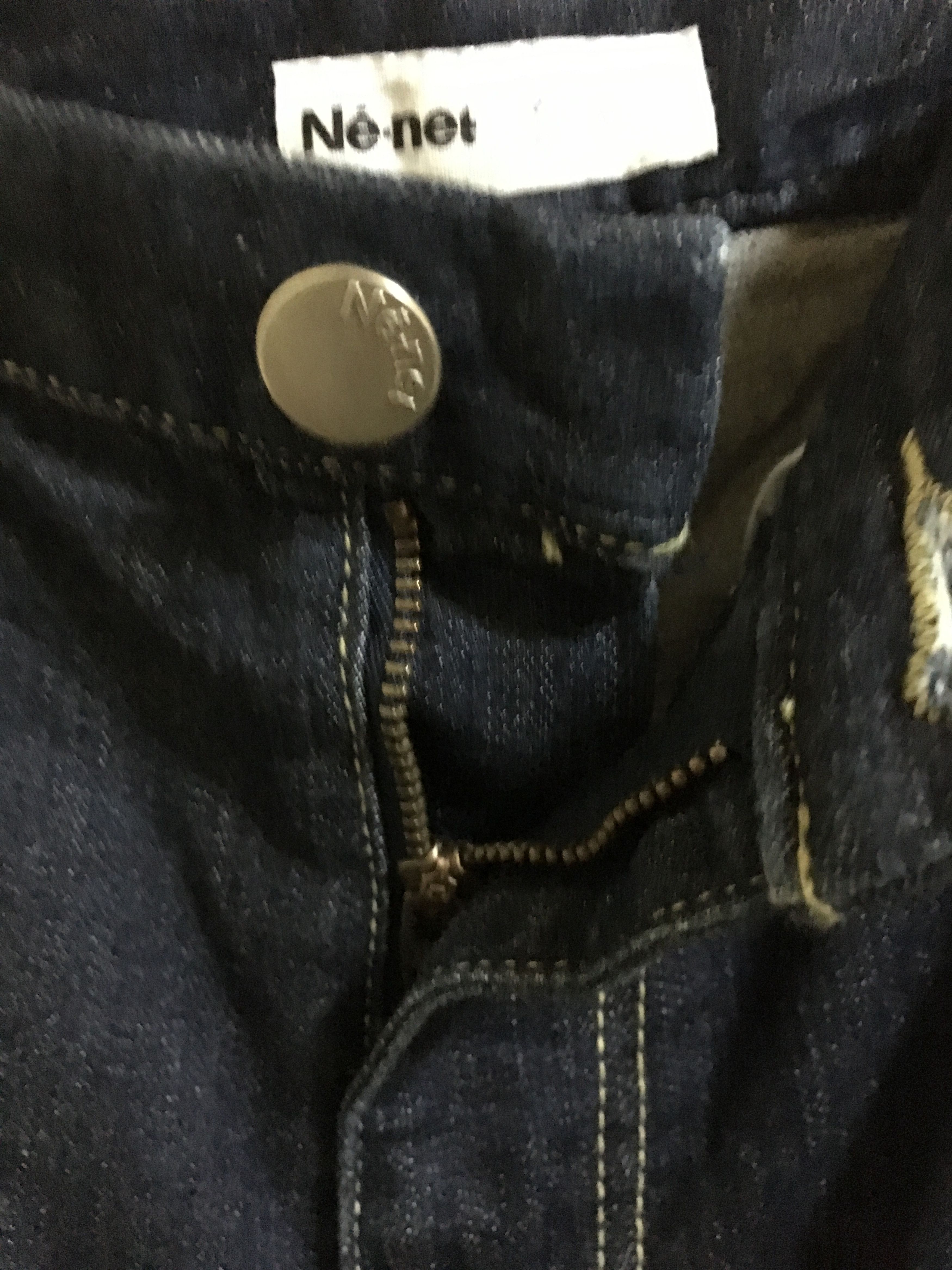 Issey Miyake Issey Miyake Designer Ne-net Embroidered Denim Jeans Size US 29 - 5 Thumbnail