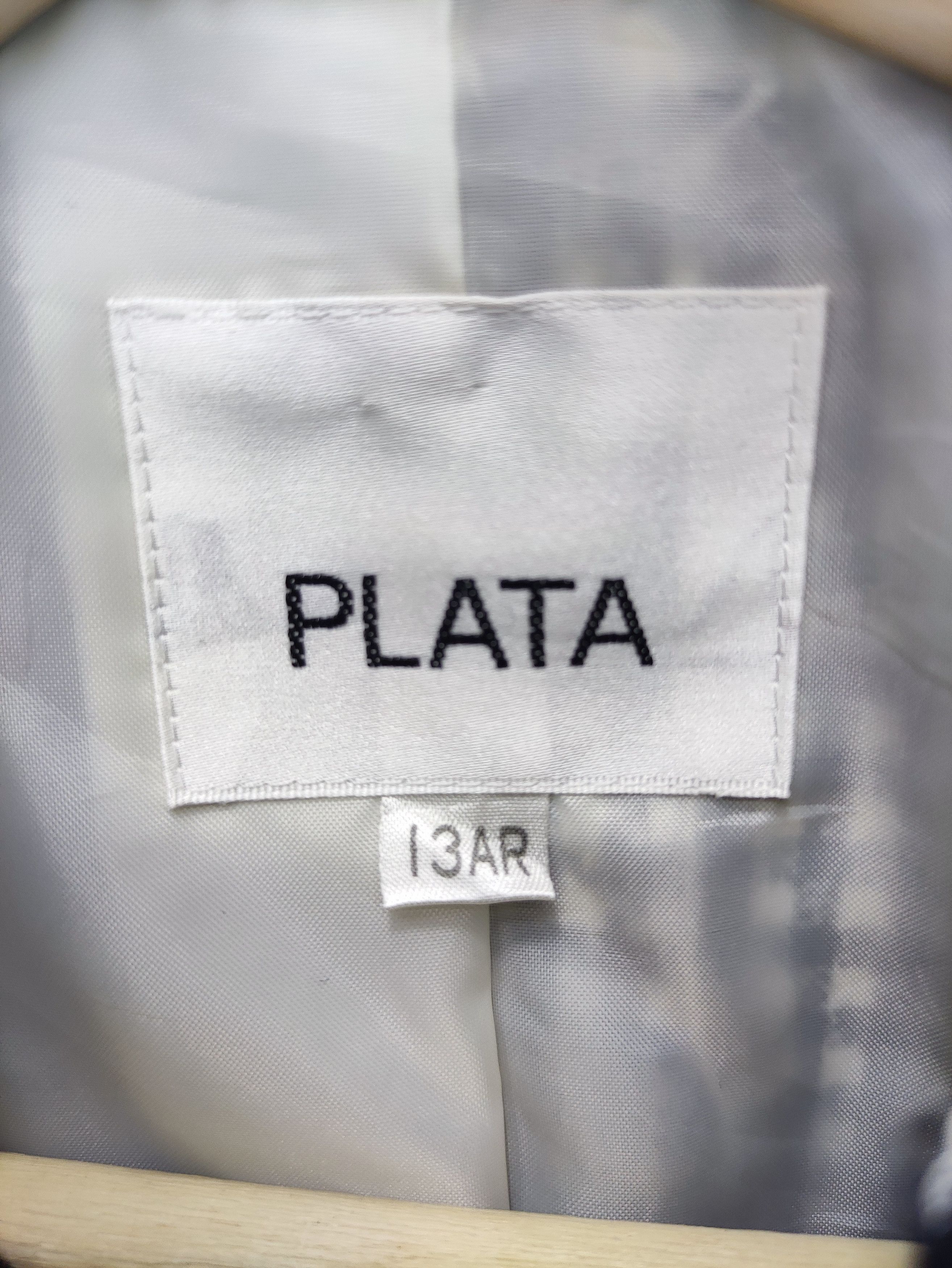 Japanese Brand Vintage Plata Coat Blazer Jacket Size S / US 4 / IT 40 - 2 Thumbnail
