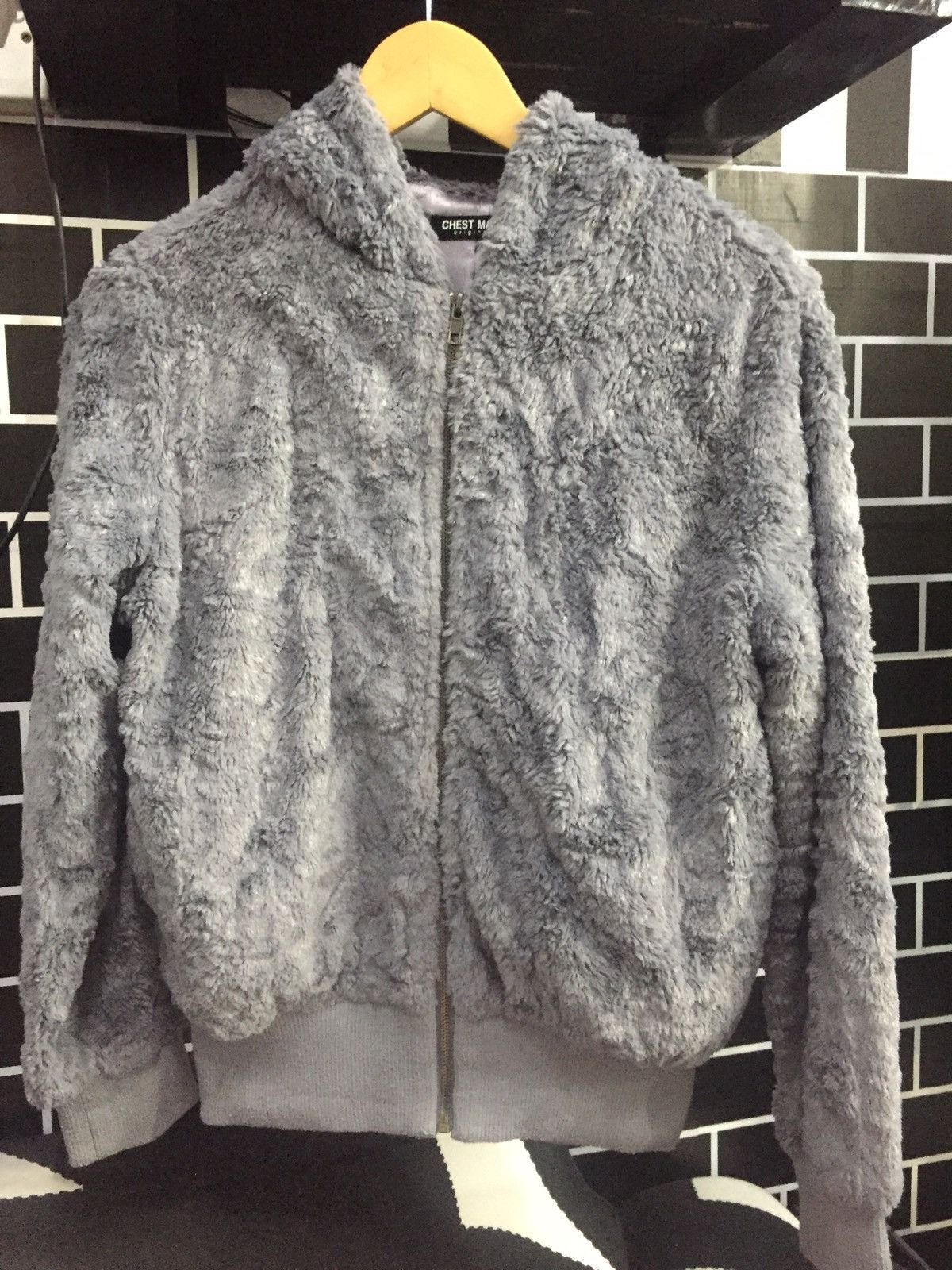 Designer × Japanese Brand JAPANESE BRAND CHEST MANIA FLEECE HODDIE ZIPP UP SWEATER Size US S / EU 44-46 / 1 - 1 Thumbnail