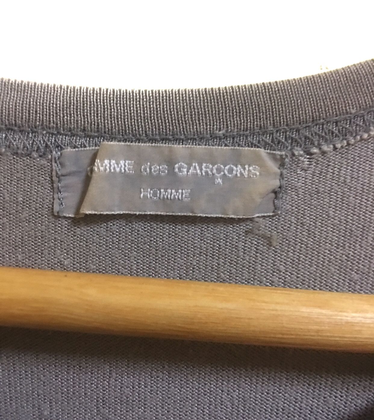 Comme des Garcons Homme Plus × Vintage SS97 Comme Des Garcons Homme Plus CDGH Back Logo Tee Size US L / EU 52-54 / 3 - 3 Thumbnail