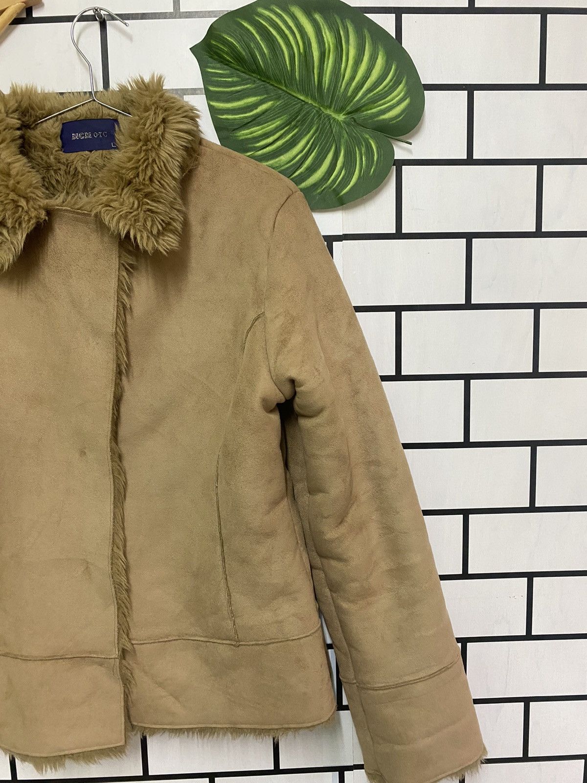 MCM Vintage MCM O.T.C Suede Leather Jacket Size US XS / EU 42 / 0 - 5 Thumbnail