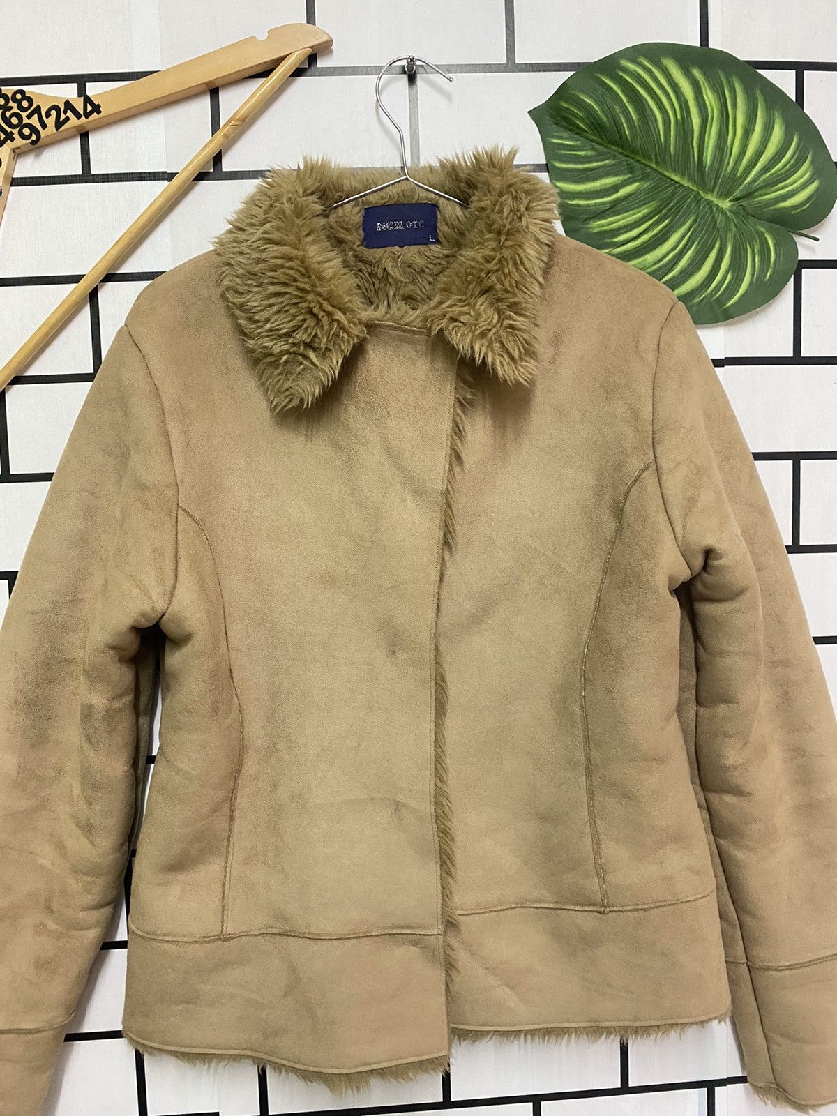 MCM Vintage MCM O.T.C Suede Leather Jacket Size US XS / EU 42 / 0 - 6 Thumbnail