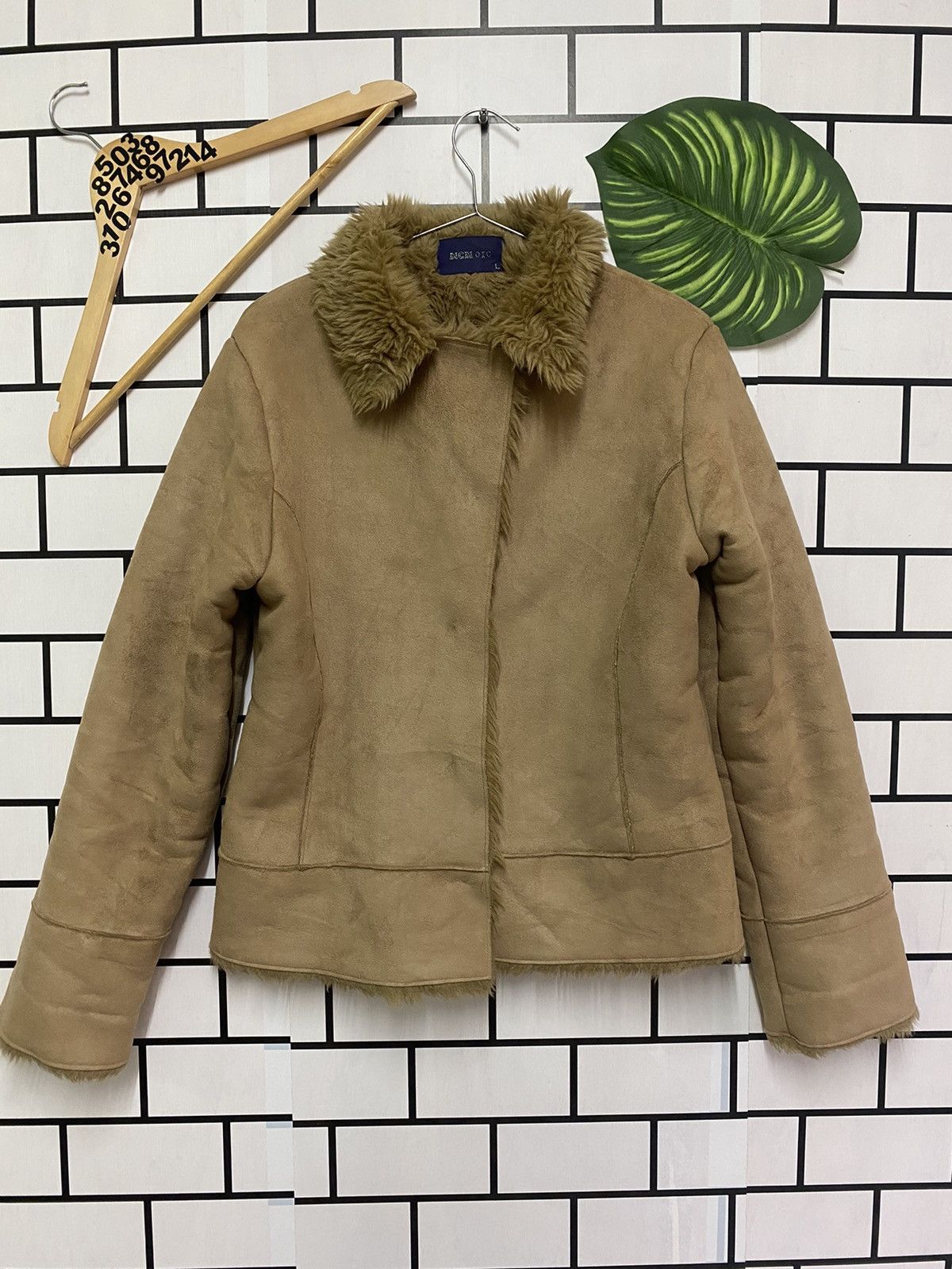 MCM Vintage MCM O.T.C Suede Leather Jacket Size US XS / EU 42 / 0 - 1 Thumbnail