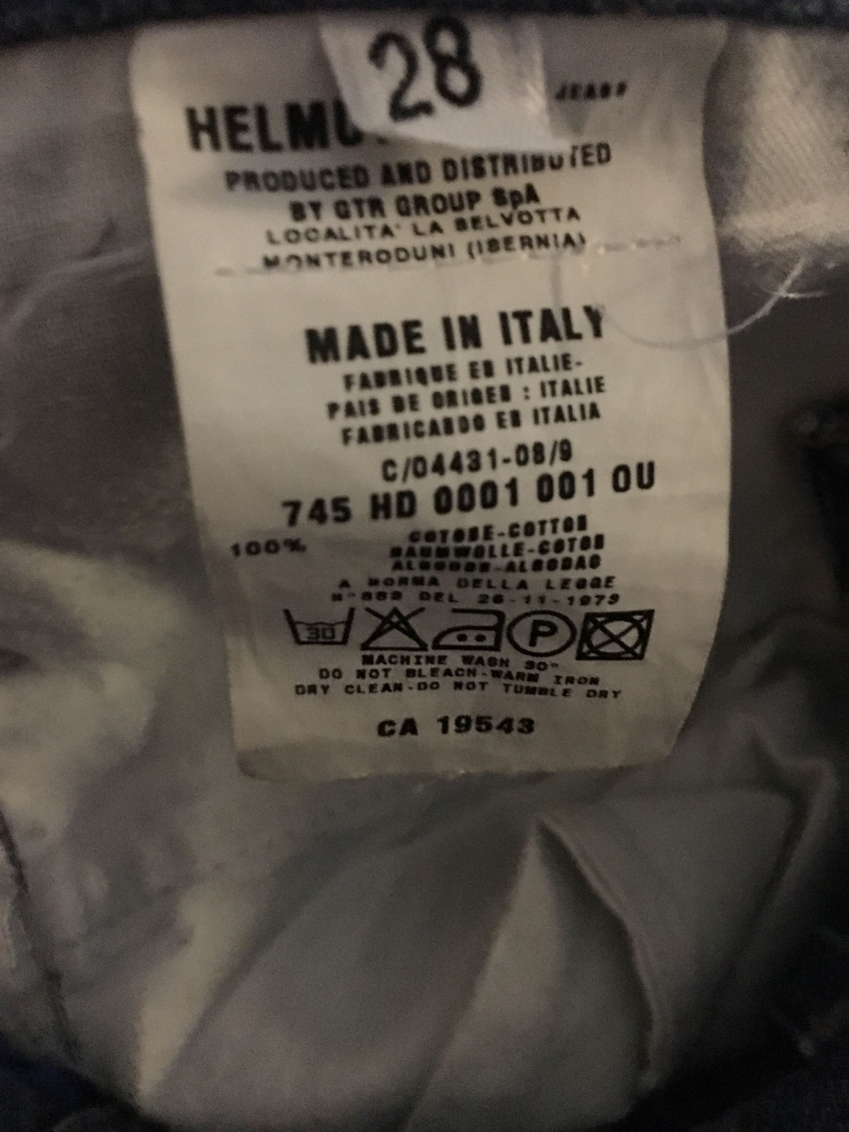 Helmut Lang Helmut Lang Jeans Size US 29 - 7 Thumbnail