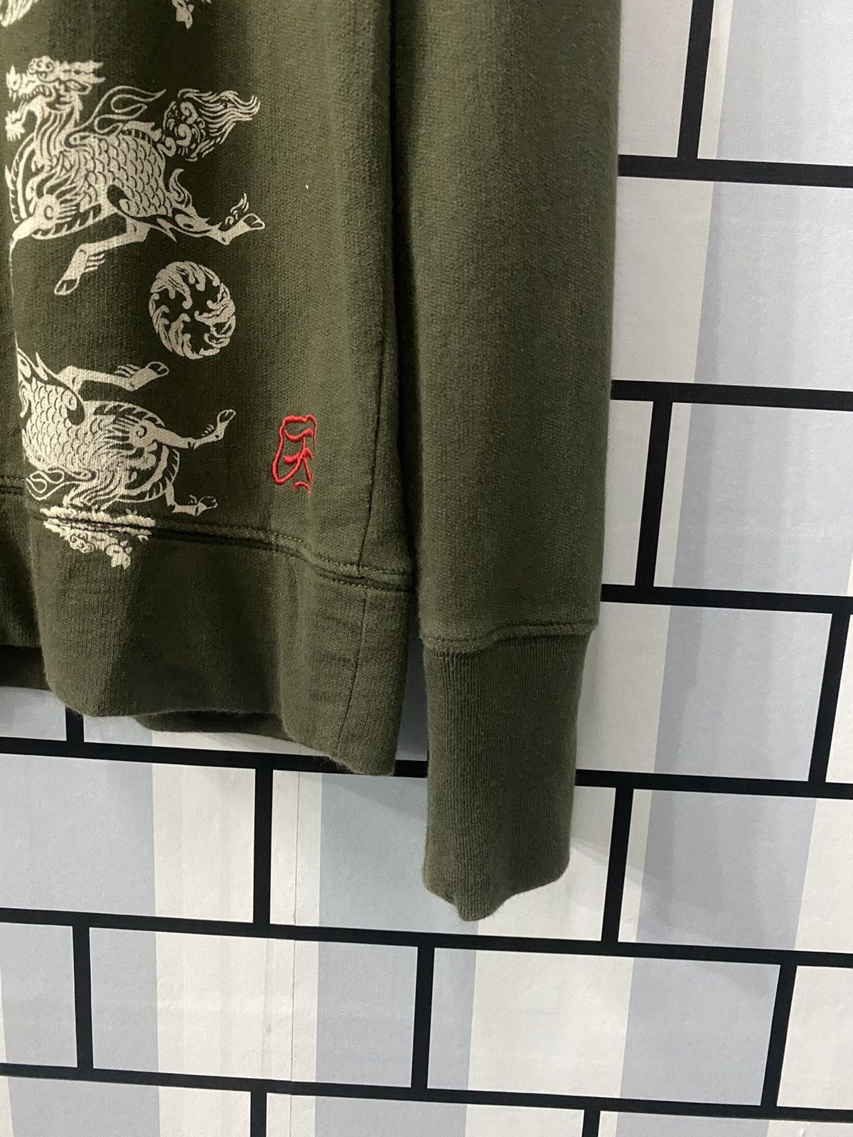 Japanese Brand Japanese Brand TEN NEN Japanese Dragon Horse Motive Tee Size US M / EU 48-50 / 2 - 5 Thumbnail
