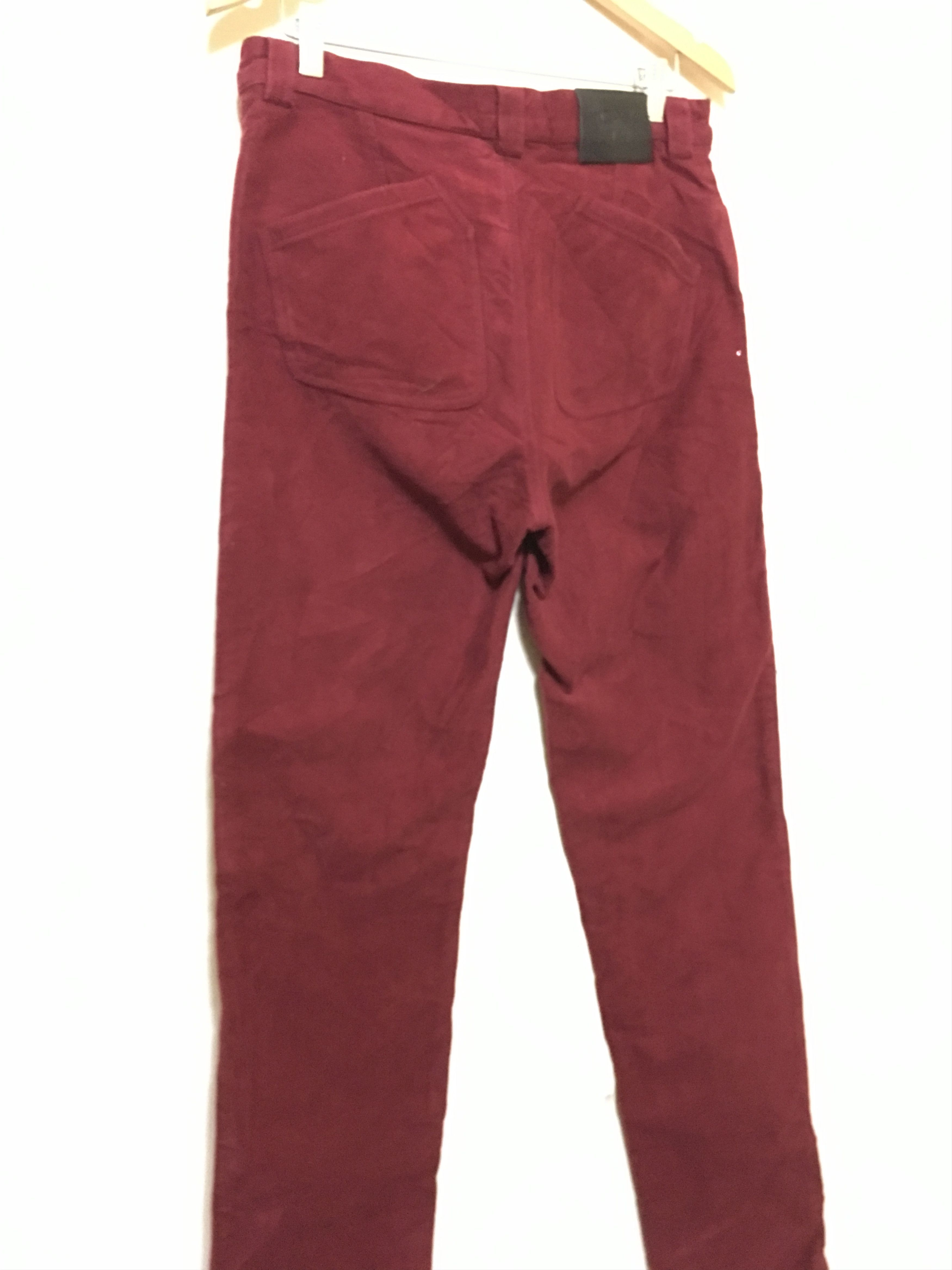 Thierry Mugler × Vintage Casual Valvet Pant by Thierry Mugler size 32 Size US 32 / EU 48 - 7 Thumbnail