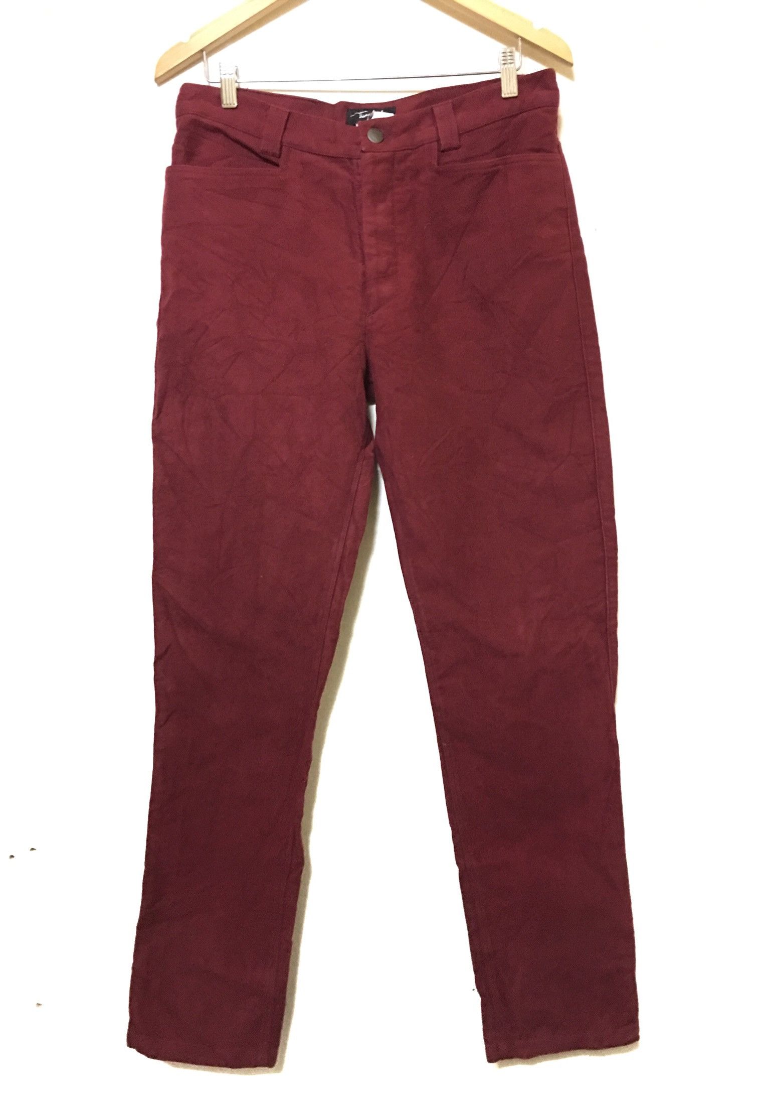 Thierry Mugler × Vintage Casual Valvet Pant by Thierry Mugler size 32 Size US 32 / EU 48 - 1 Thumbnail