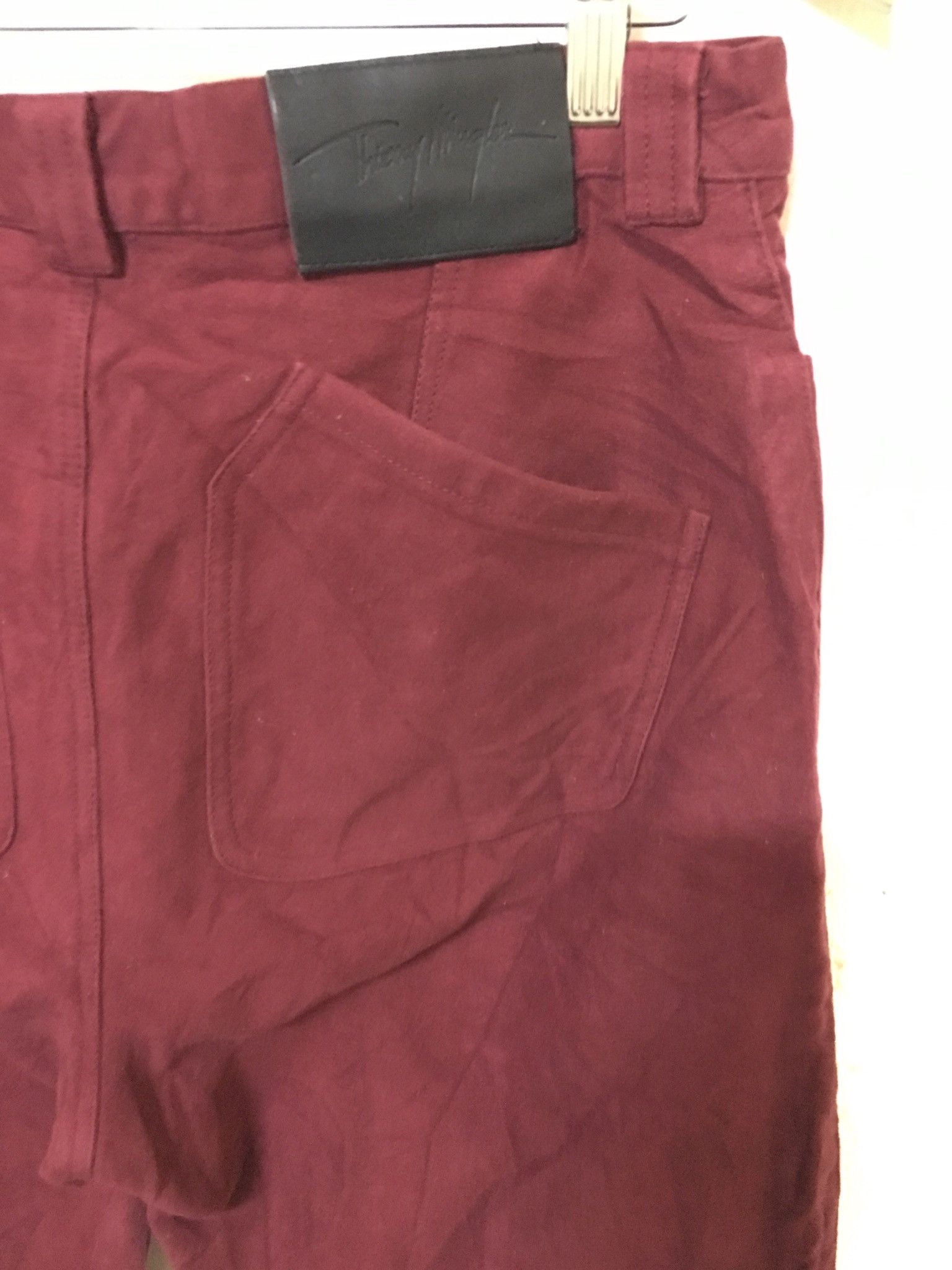 Thierry Mugler × Vintage Casual Valvet Pant by Thierry Mugler size 32 Size US 32 / EU 48 - 6 Thumbnail