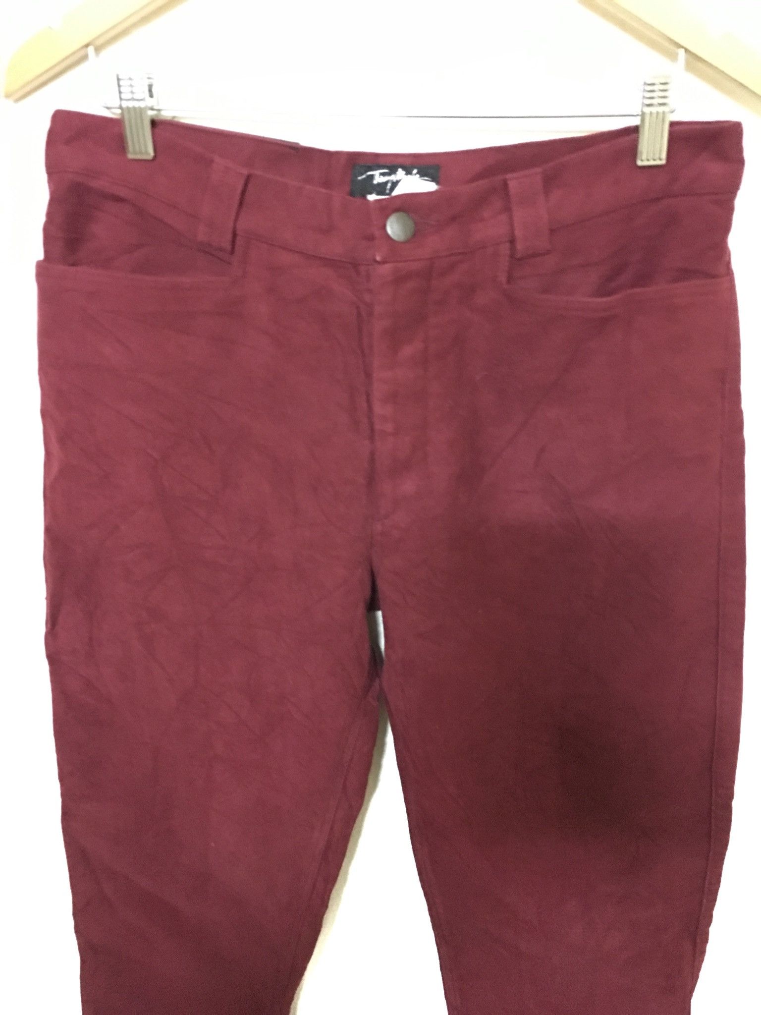 Thierry Mugler × Vintage Casual Valvet Pant by Thierry Mugler size 32 Size US 32 / EU 48 - 2 Thumbnail