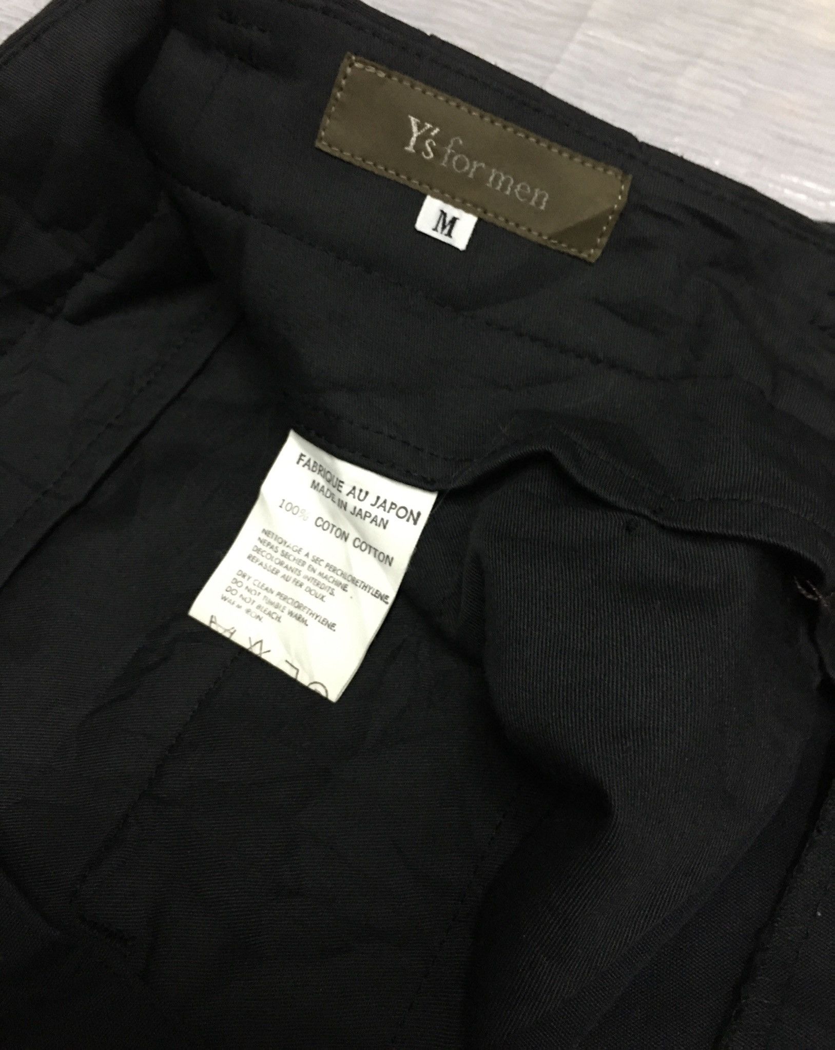 Y's for Men × Yohji Yamamoto YOHJI YAMAMOTO Y'S FOR MEN Baggy design trousers Size US 33 - 15 Thumbnail