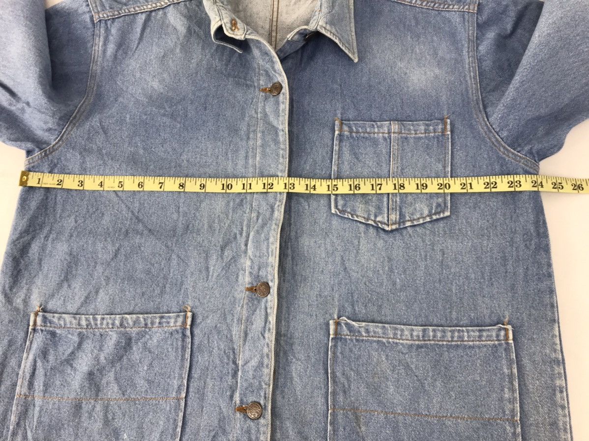 Japanese Brand × Vintage St. Elmo Denim Jacket Trucker Button Inspired Designer Size US M / EU 48-50 / 2 - 9 Thumbnail