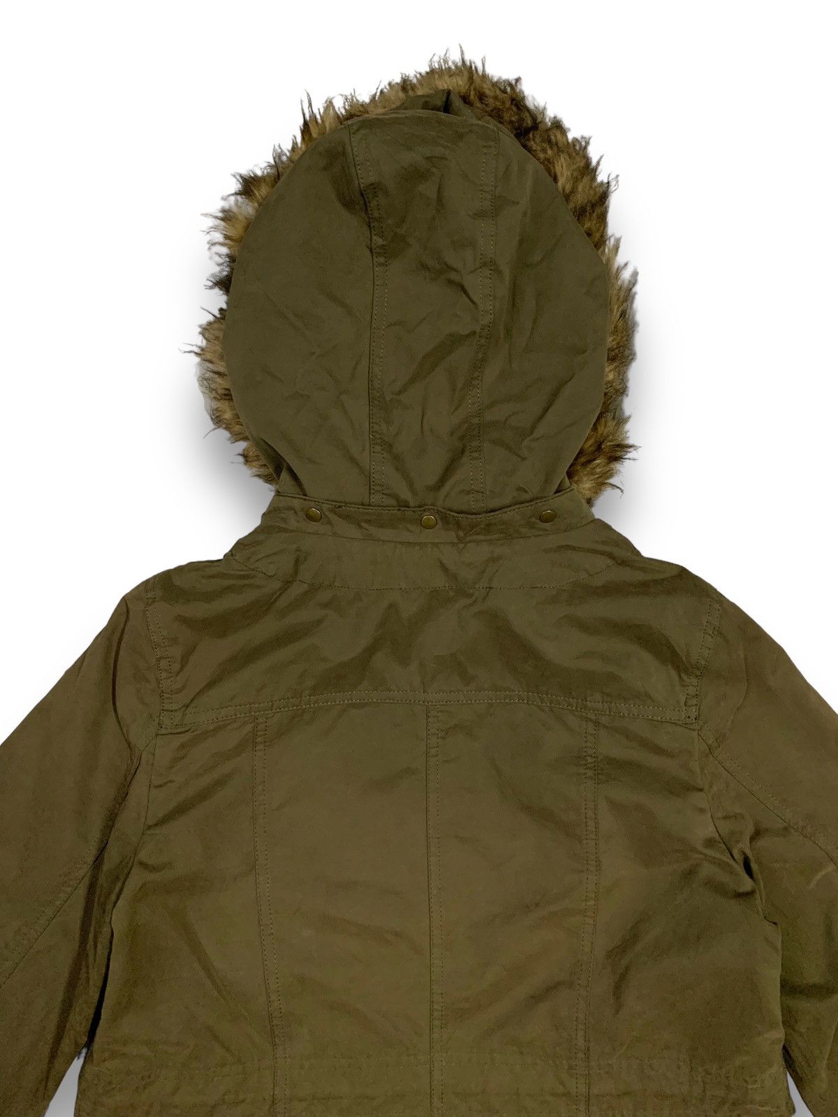 Japanese Brand Japanese Brand A.V.V Standard Faux Fur Military Parka Jacket Size L / US 10 / IT 46 - 13 Thumbnail