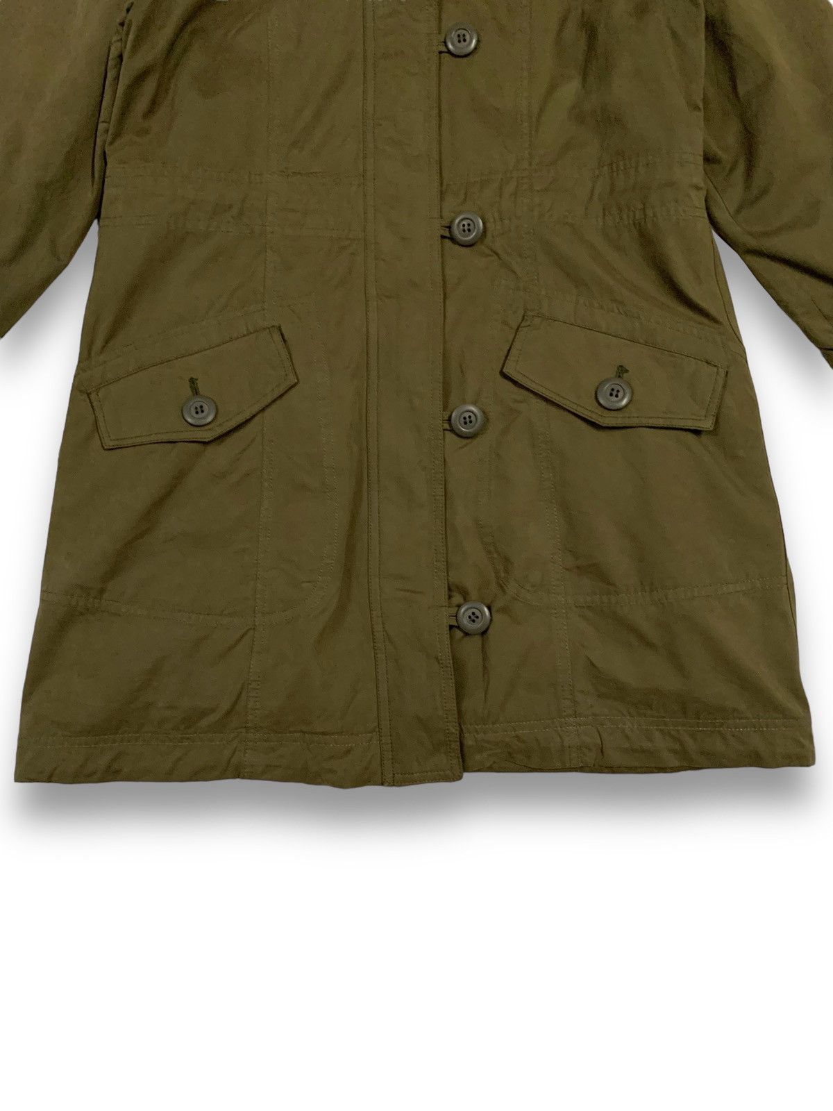 Japanese Brand Japanese Brand A.V.V Standard Faux Fur Military Parka Jacket Size L / US 10 / IT 46 - 9 Thumbnail