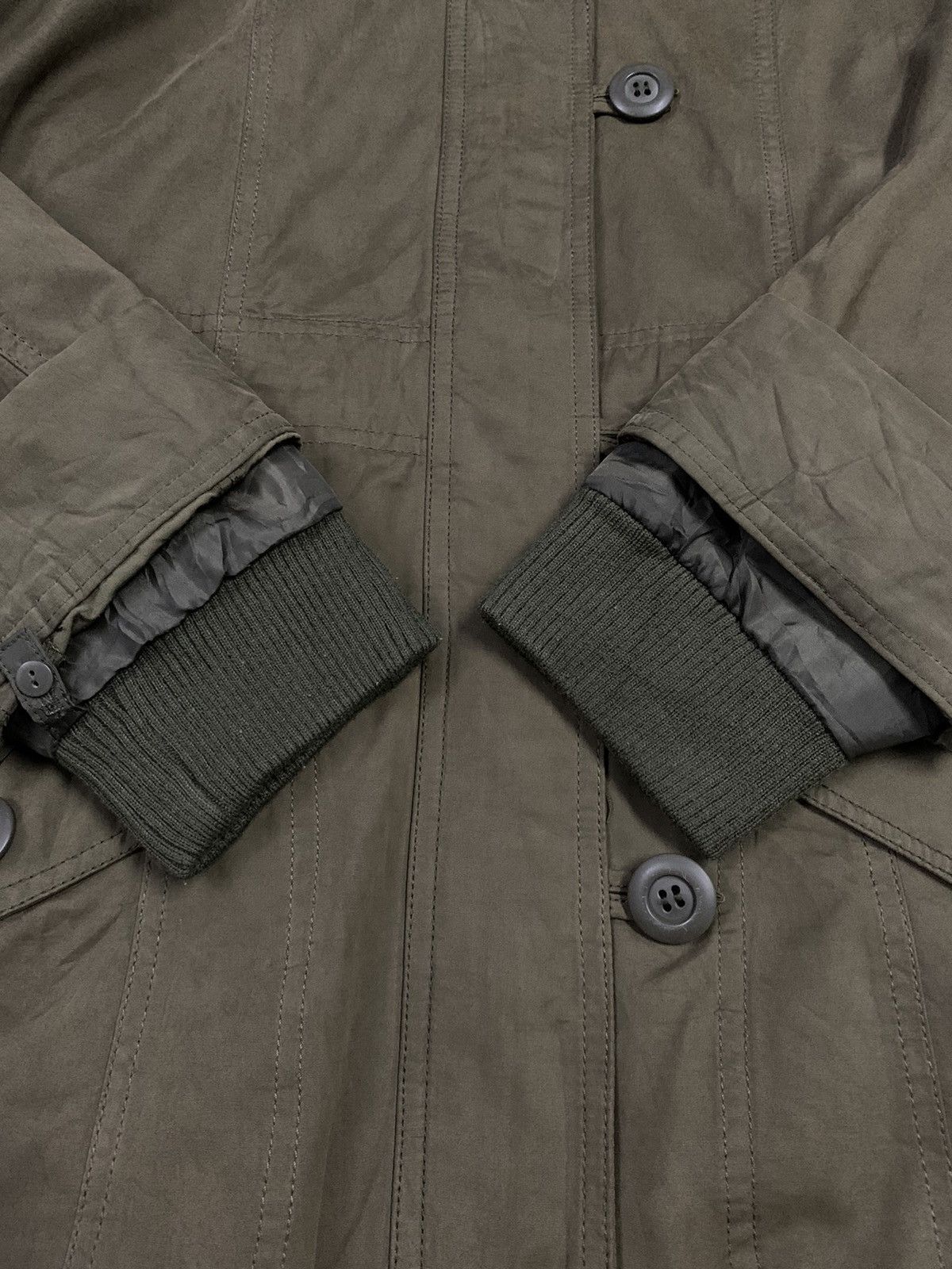 Japanese Brand Japanese Brand A.V.V Standard Faux Fur Military Parka Jacket Size L / US 10 / IT 46 - 10 Thumbnail
