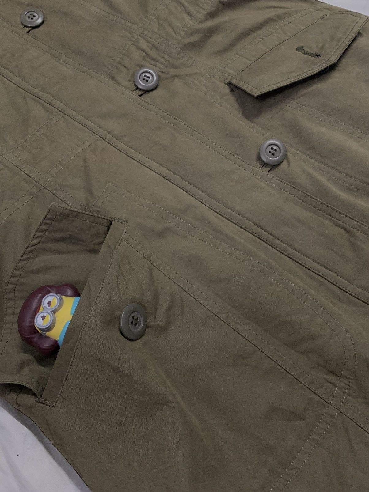 Japanese Brand Japanese Brand A.V.V Standard Faux Fur Military Parka Jacket Size L / US 10 / IT 46 - 8 Thumbnail
