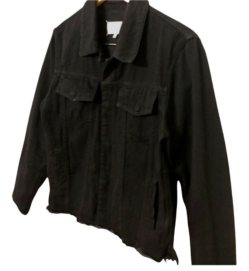 Maison Margiela Margiela 2015 Frayed Hem Denim Jacket Very Cool Design Size US S / EU 44-46 / 1 - 3 Thumbnail