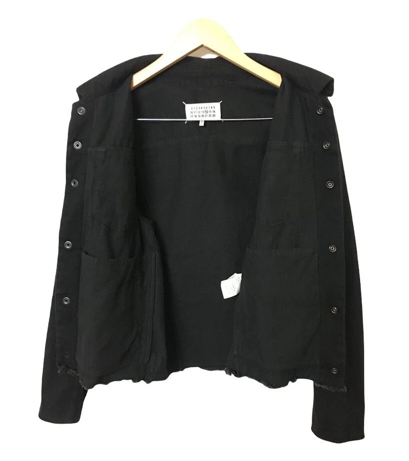 Maison Margiela Margiela 2015 Frayed Hem Denim Jacket Very Cool Design Size US S / EU 44-46 / 1 - 6 Thumbnail