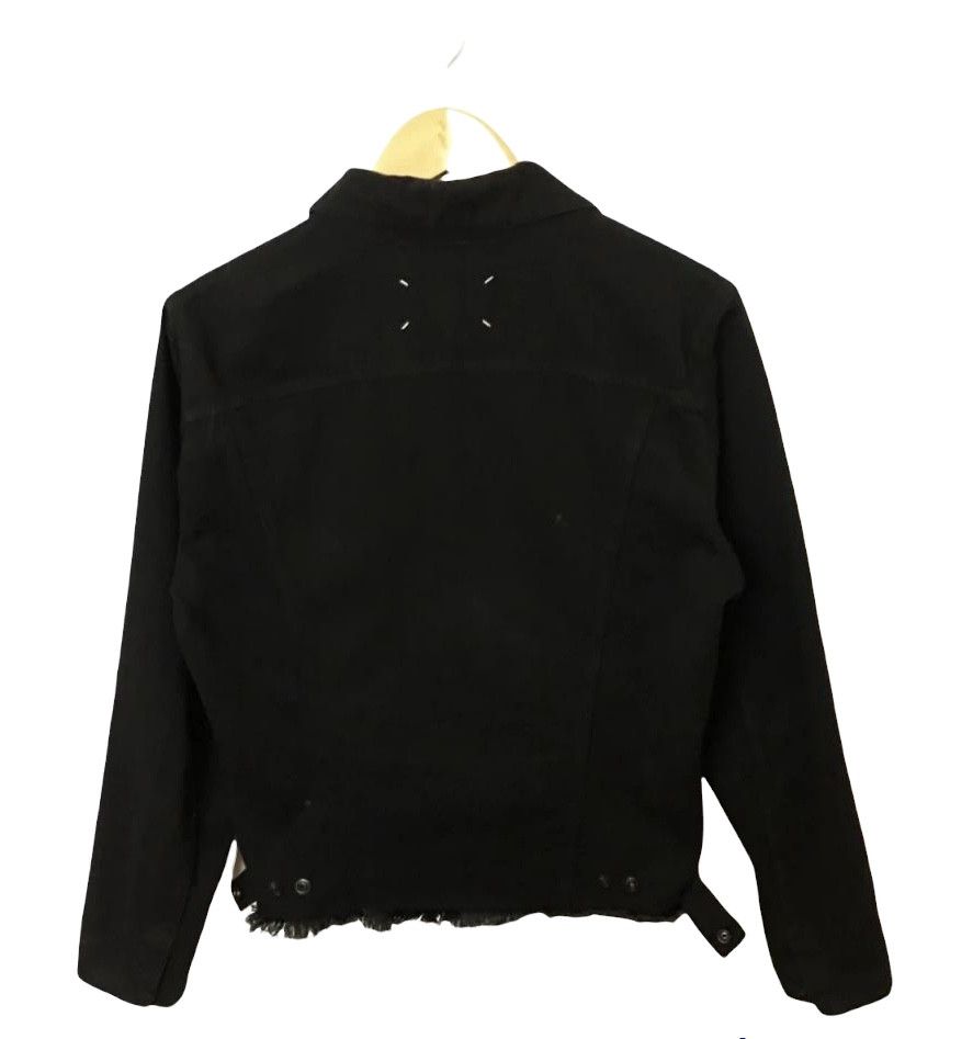 Maison Margiela Margiela 2015 Frayed Hem Denim Jacket Very Cool Design Size US S / EU 44-46 / 1 - 4 Thumbnail