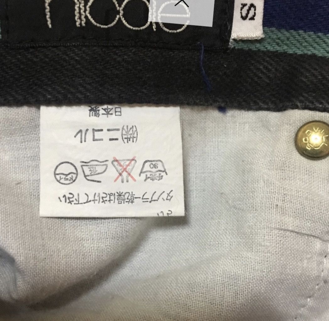 Japanese Brand Vintage Nicole Scovil Stampt Button Size US 30 / EU 46 - 9 Thumbnail