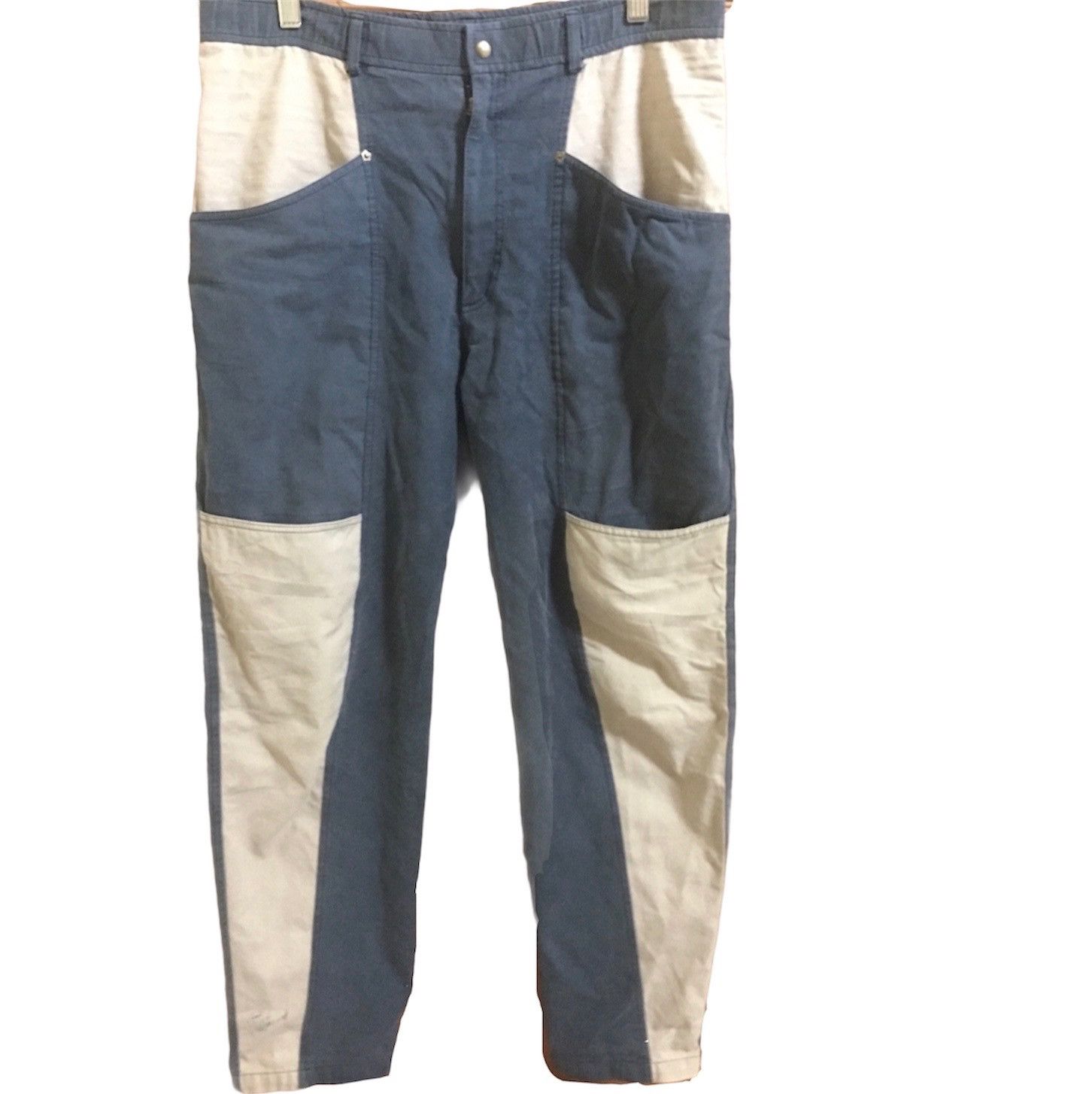 Japanese Brand Vicenza UFO very cool Design Patchwork Pant Size US 33 - 1 Thumbnail