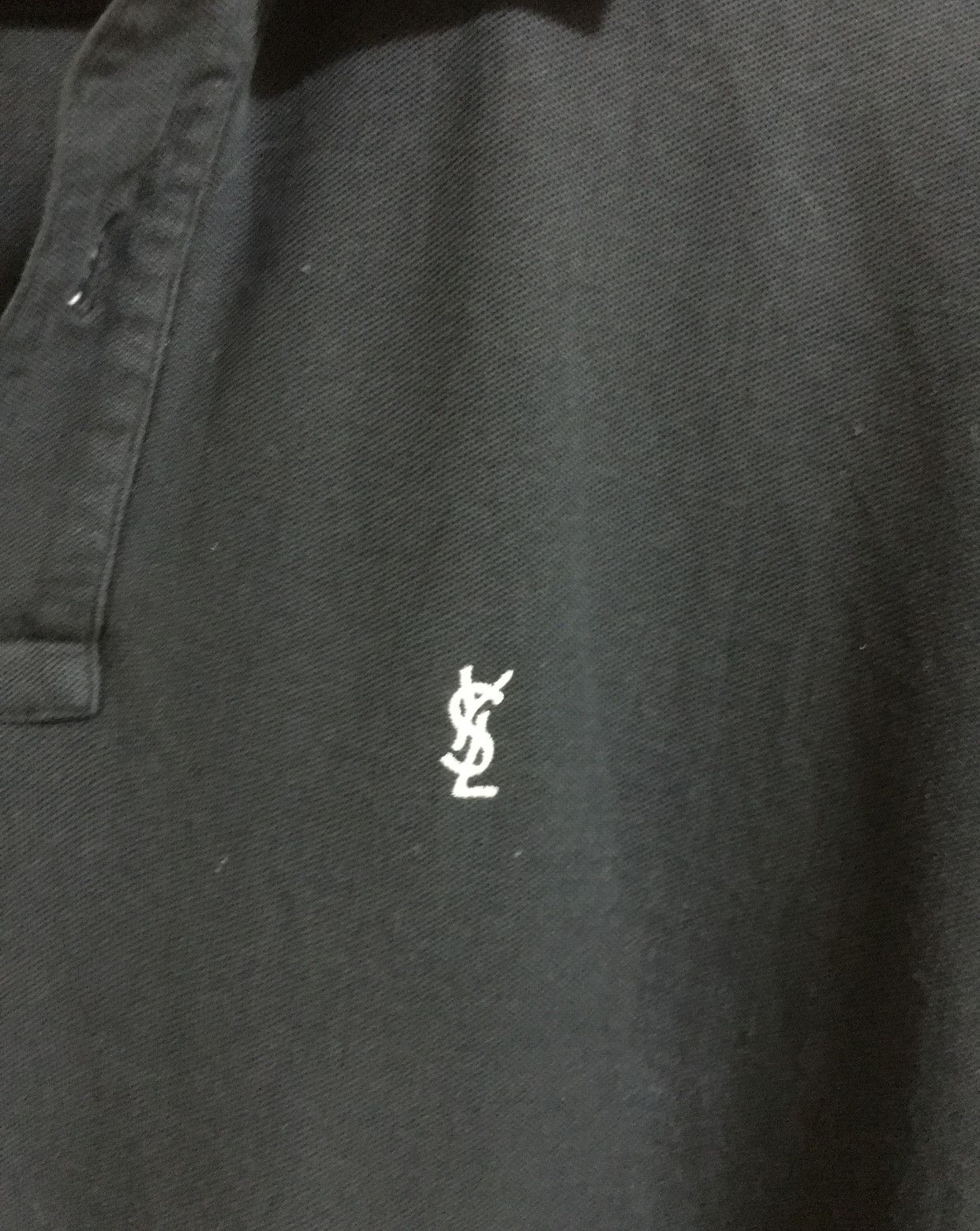 Yves Saint Laurent Vintage Yves Saint Laurent Polos Shirt Size US L / EU 52-54 / 3 - 2 Thumbnail
