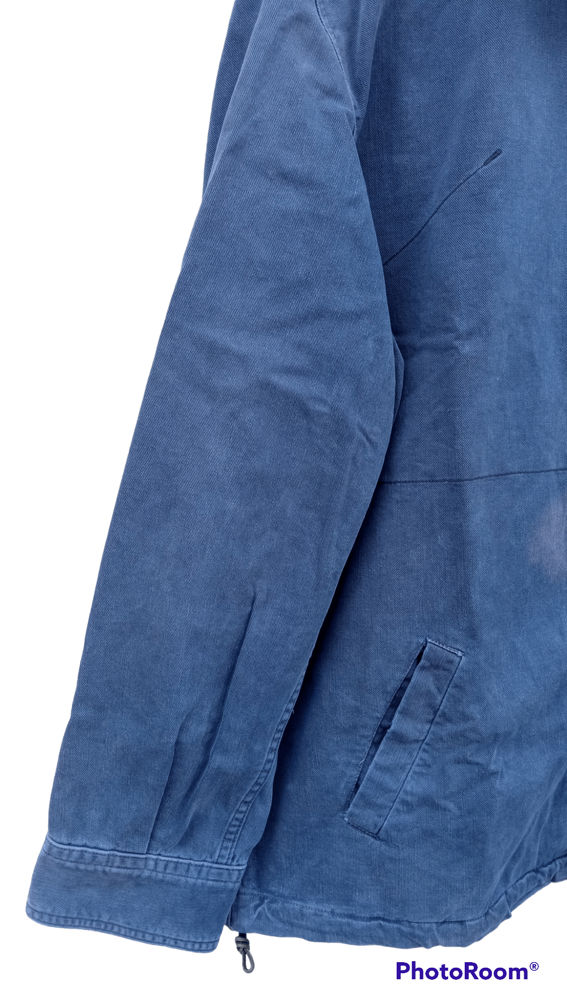 Blue Blue Japan × Japanese Brand × Vintage 🔥🔥Blue Blue Japan Indigo Sun Faded Pullover Jacket Size US L / EU 52-54 / 3 - 7 Thumbnail