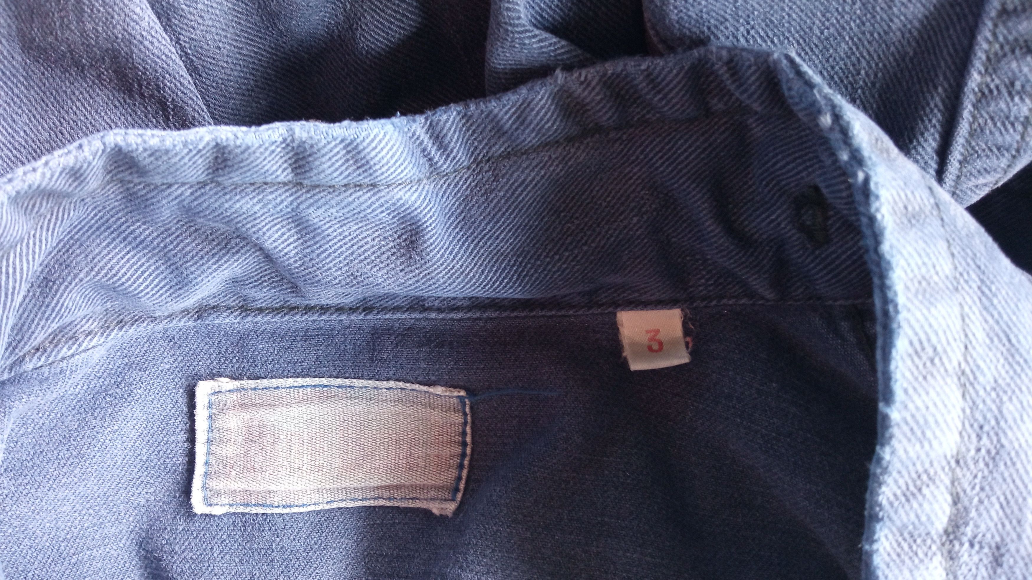 Blue Blue Japan × Japanese Brand × Vintage 🔥🔥Blue Blue Japan Indigo Sun Faded Pullover Jacket Size US L / EU 52-54 / 3 - 25 Thumbnail