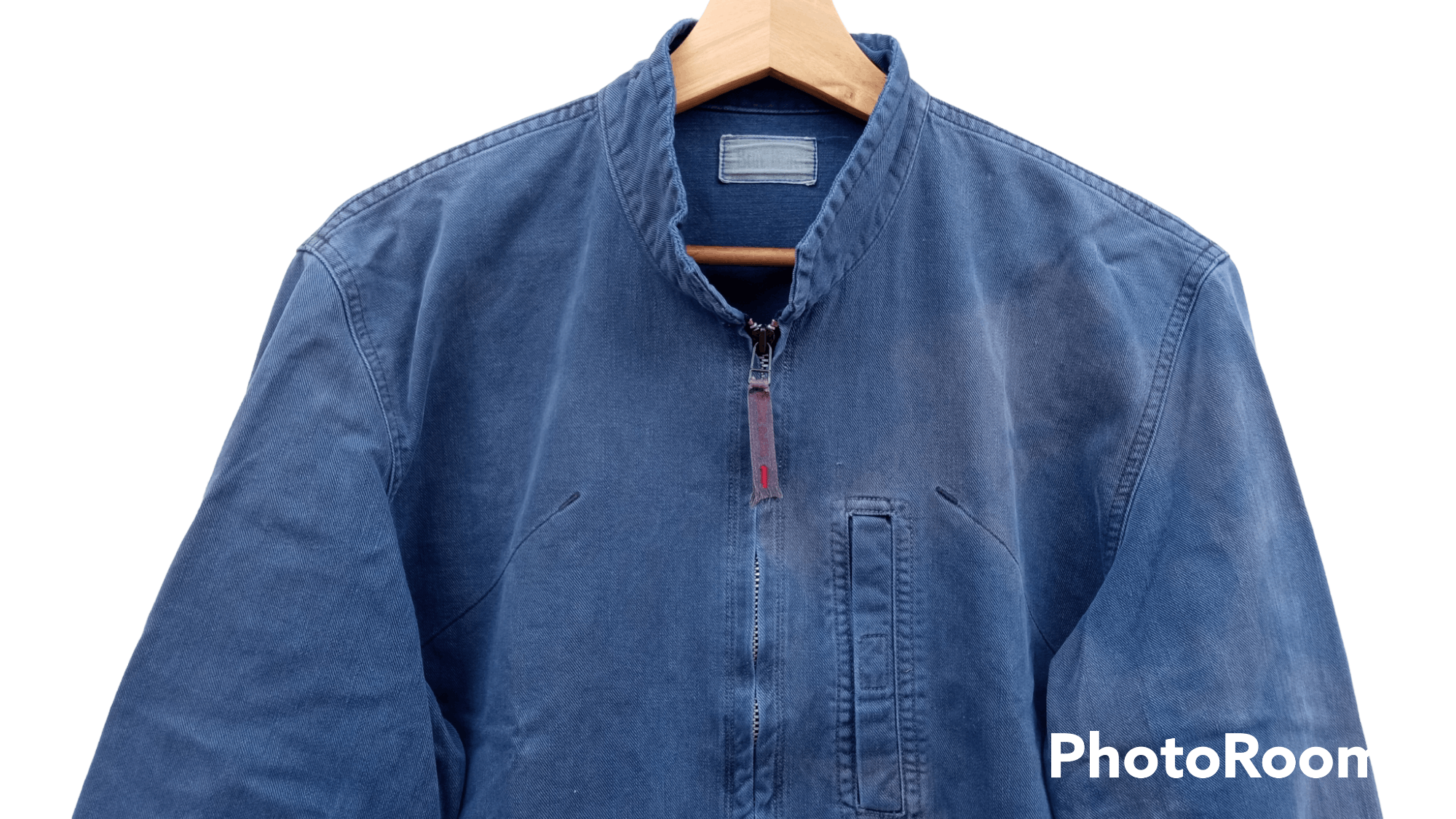 Blue Blue Japan × Japanese Brand × Vintage 🔥🔥Blue Blue Japan Indigo Sun Faded Pullover Jacket Size US L / EU 52-54 / 3 - 13 Thumbnail