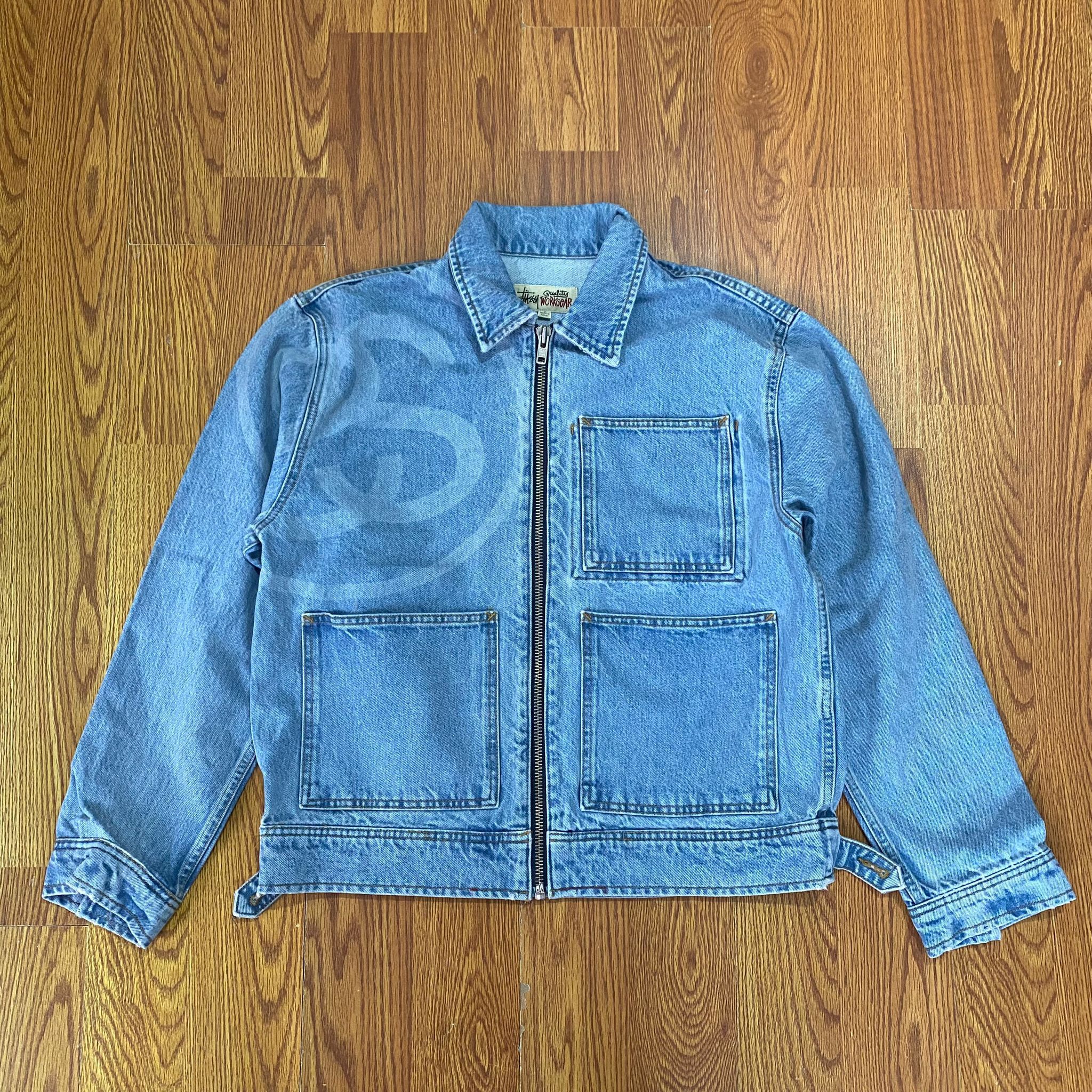 Stussy SS-Link Zip Work Jacket - POIZON