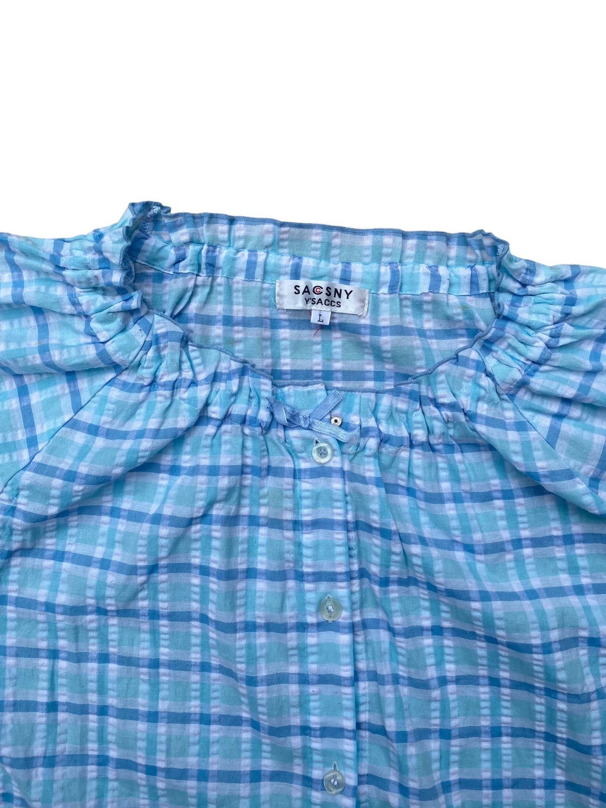 Vintage Sacsny Y’saccs Yohji Yamamoto Blouse. #A10
