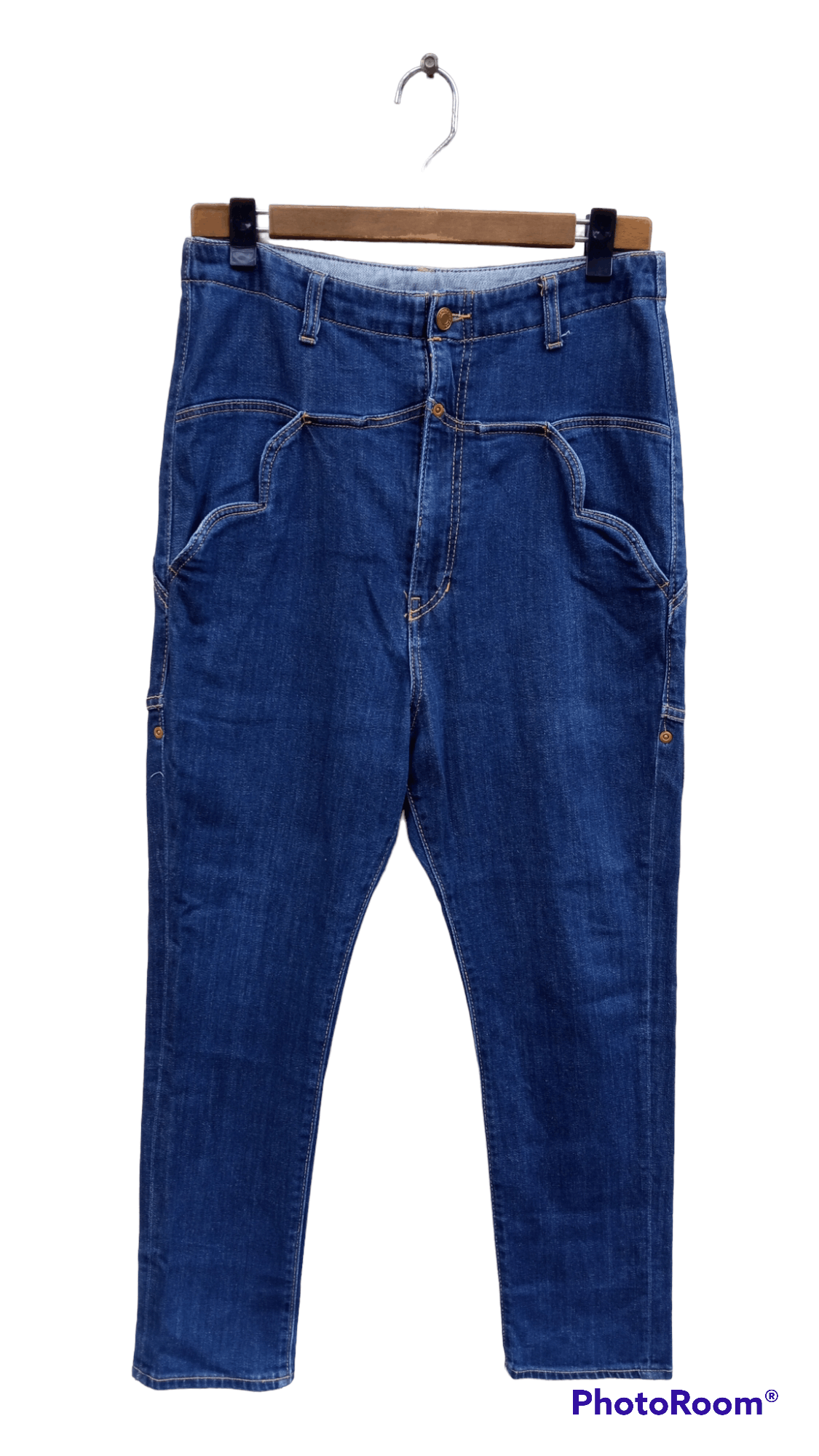 Issey Miyake × Vintage × mercibeaucoup 🔥🔥Mercibeaucoup Issey Miyaki Jeans Denim Size US 29 - 1 Thumbnail