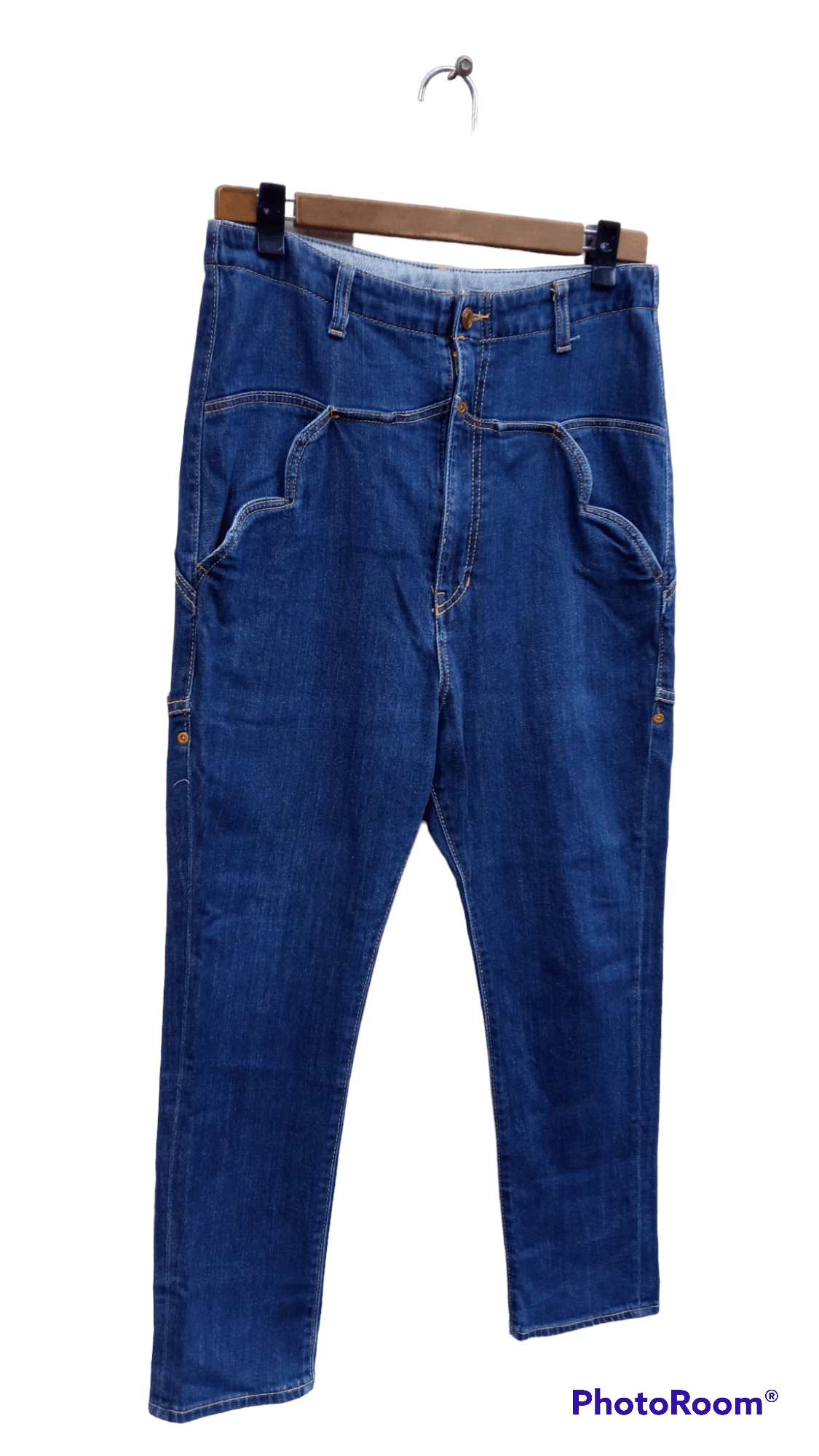 Issey Miyake × Vintage × mercibeaucoup 🔥🔥Mercibeaucoup Issey Miyaki Jeans Denim Size US 29 - 2 Thumbnail