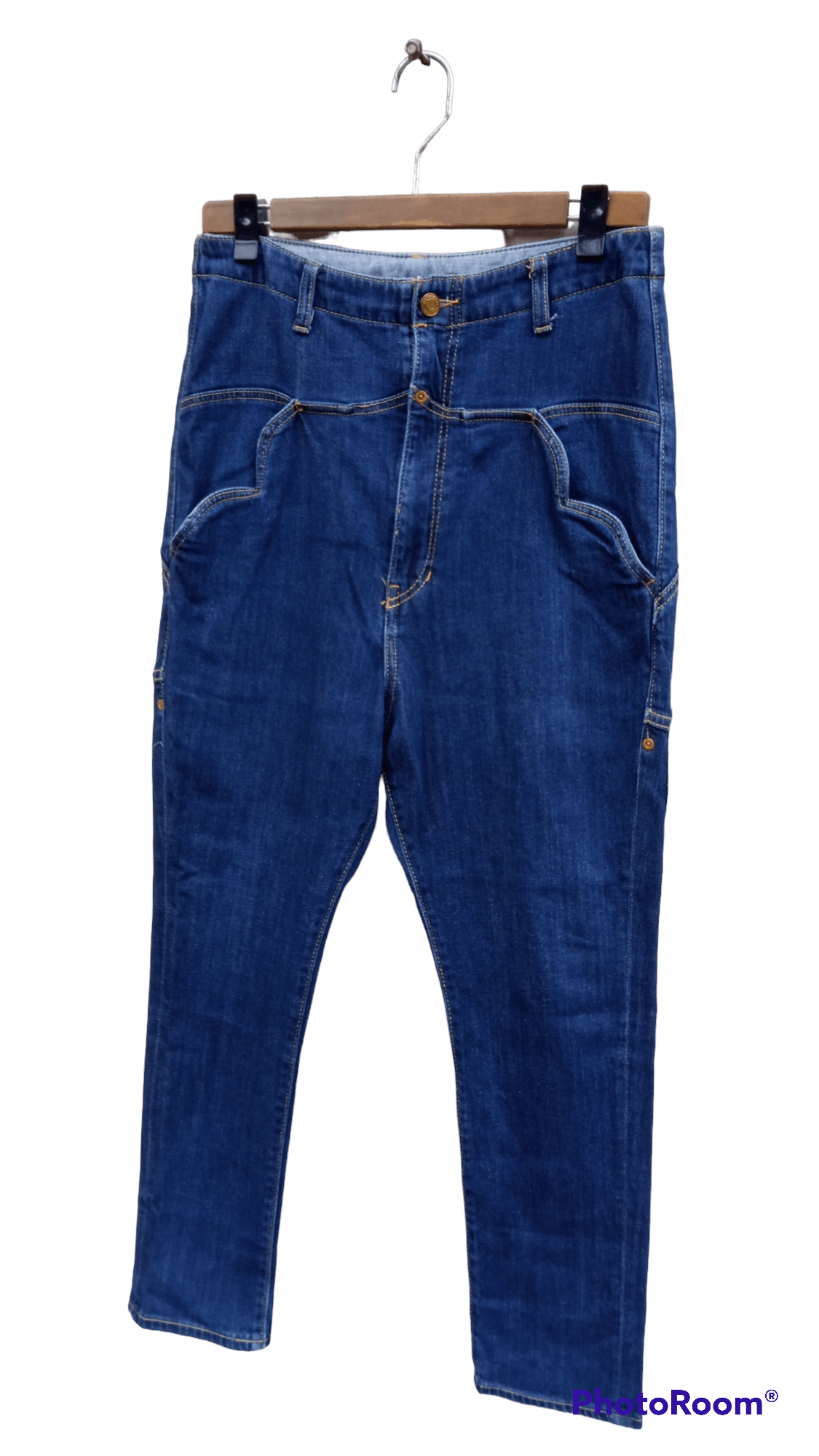 Issey Miyake × Vintage × mercibeaucoup 🔥🔥Mercibeaucoup Issey Miyaki Jeans Denim Size US 29 - 3 Thumbnail