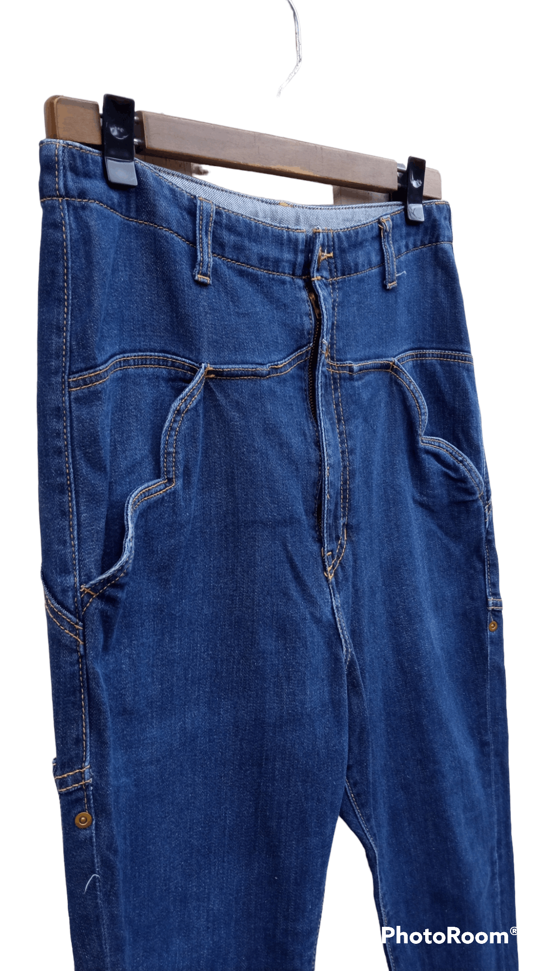 Issey Miyake × Vintage × mercibeaucoup 🔥🔥Mercibeaucoup Issey Miyaki Jeans Denim Size US 29 - 12 Thumbnail