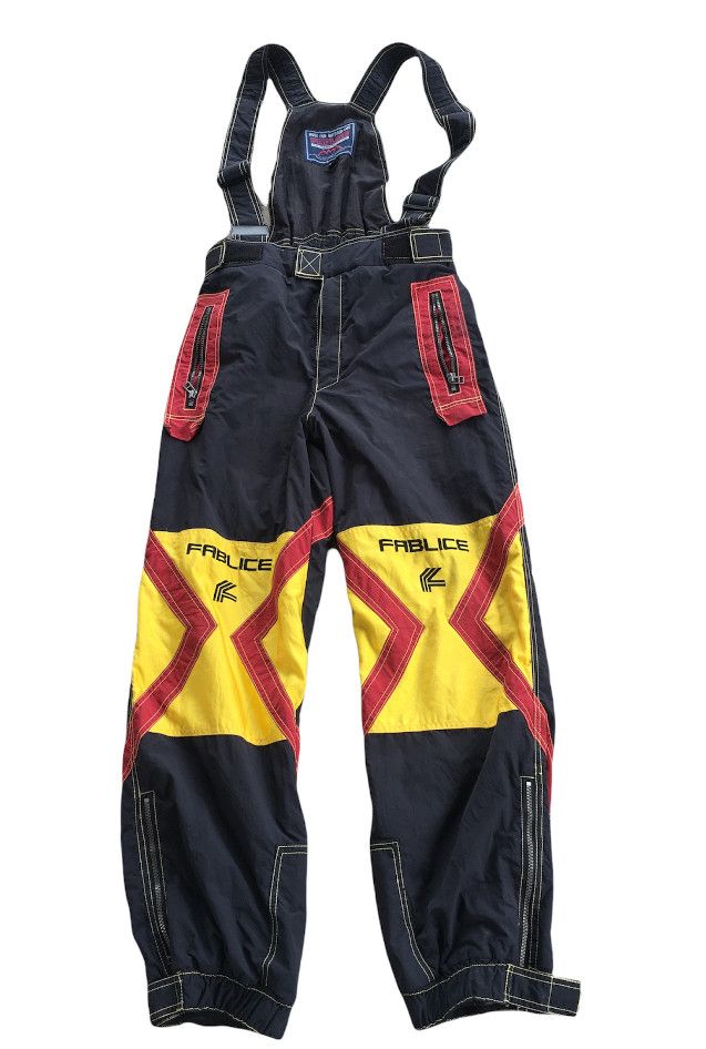 Vintage Vintage Fablice Ski Jumpsuit Size US 31 - 1 Thumbnail