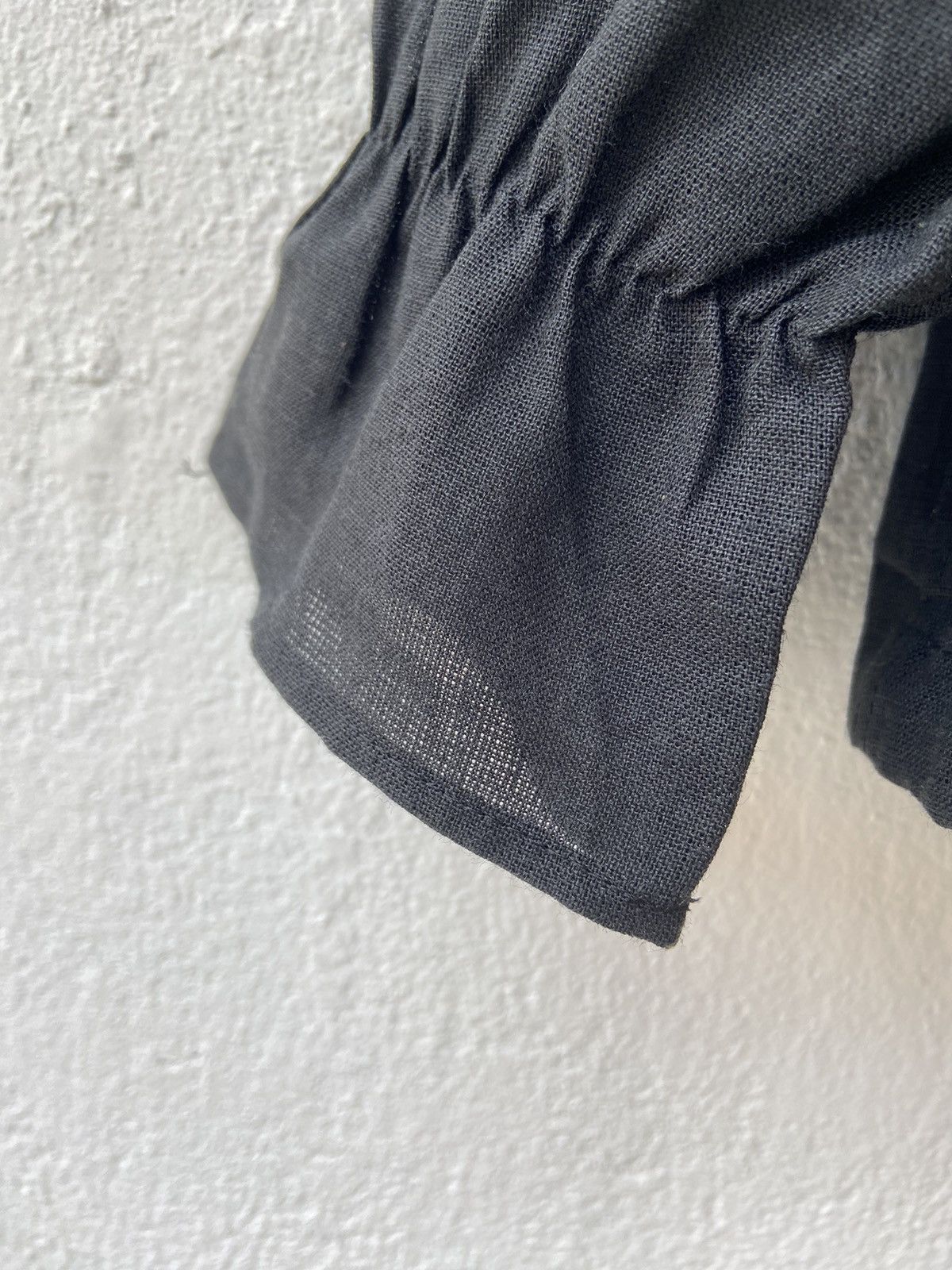 Yohji Yamamoto Yohji Yamamoto Noir Vegetable Fiber Cropped Jacket Size US M / EU 48-50 / 2 - 6 Thumbnail