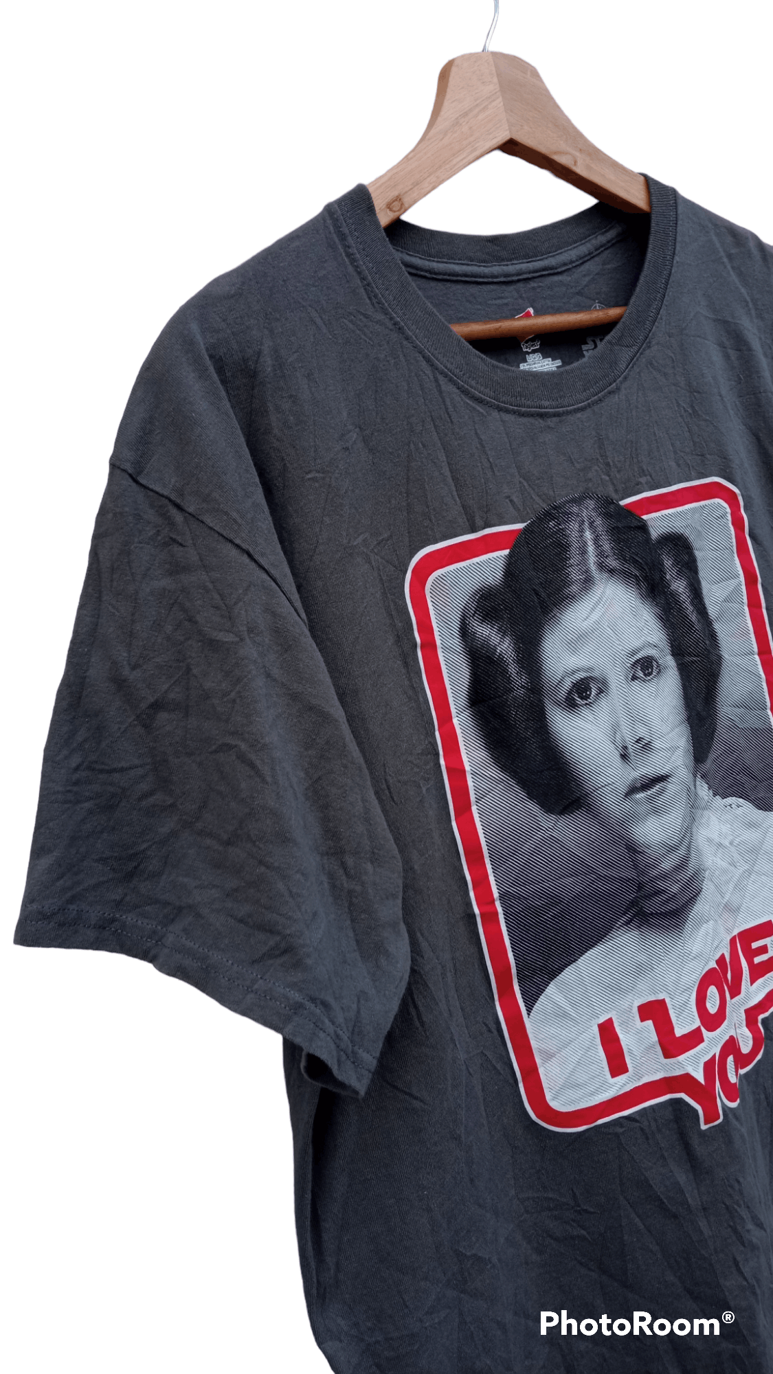 Star Wars × Vintage 🔥🔥Hanes x Star Wars Princess Ieia I Love You T-Shirt Size US L / EU 52-54 / 3 - 6 Thumbnail
