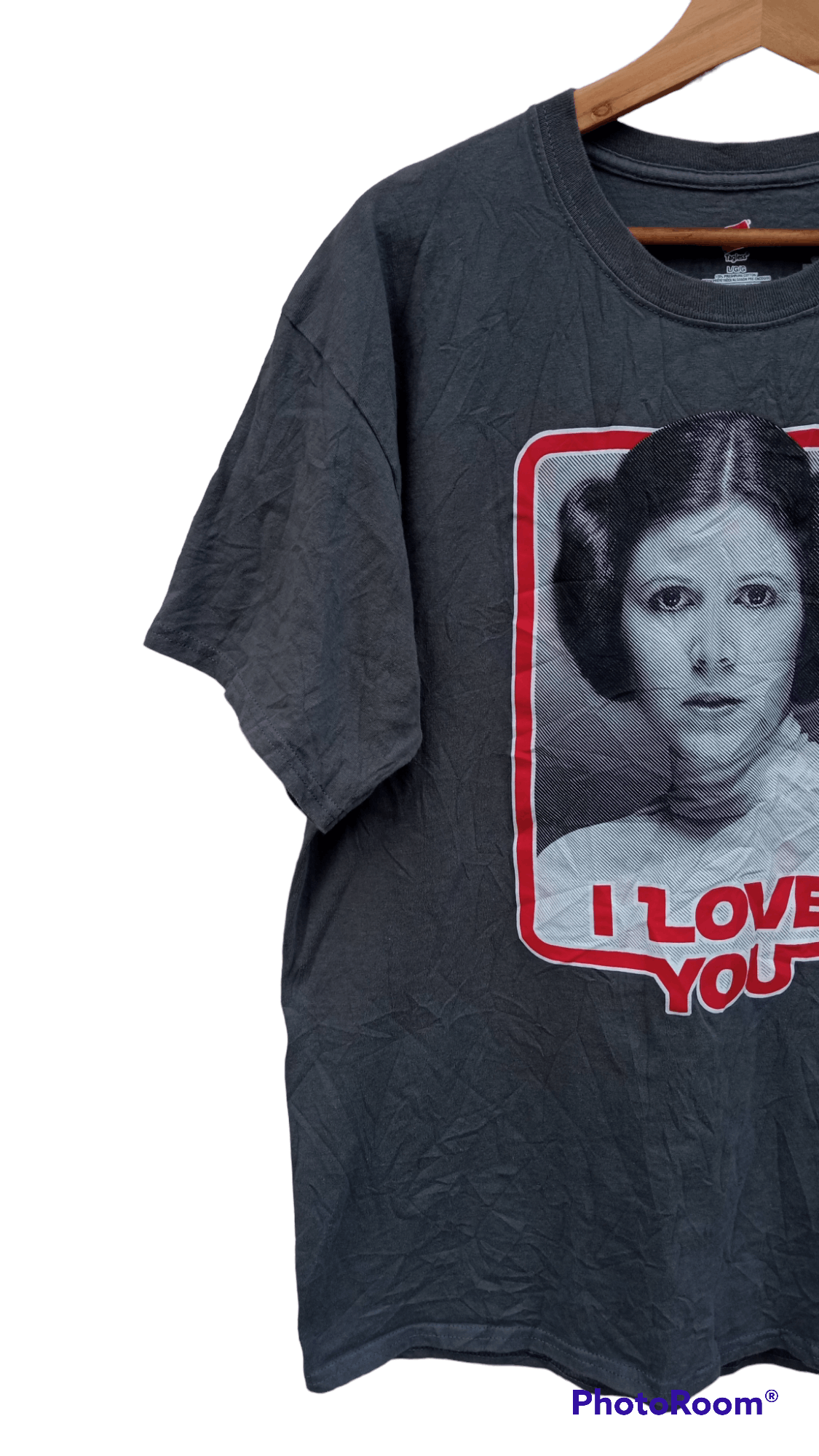 Star Wars × Vintage 🔥🔥Hanes x Star Wars Princess Ieia I Love You T-Shirt Size US L / EU 52-54 / 3 - 4 Thumbnail