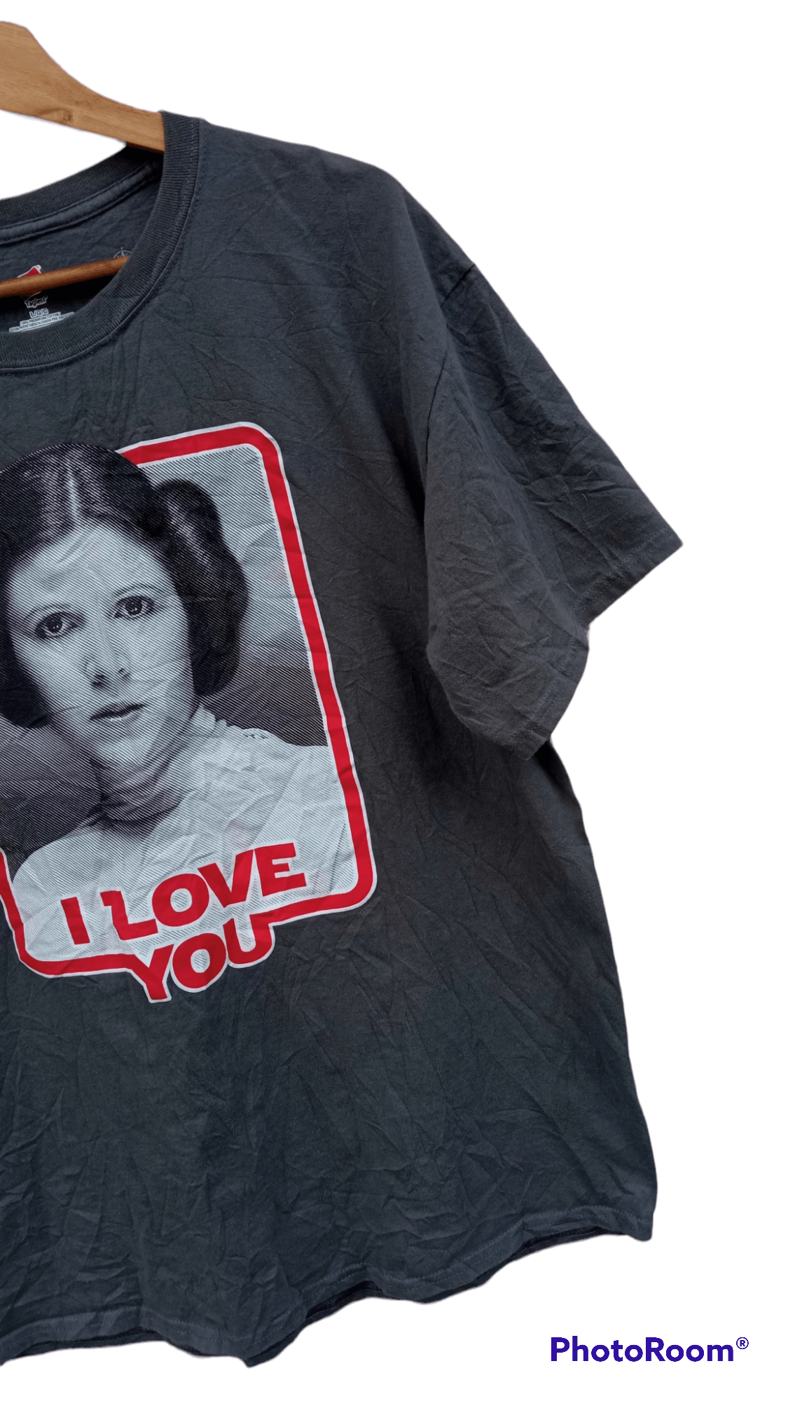 Star Wars × Vintage 🔥🔥Hanes x Star Wars Princess Ieia I Love You T-Shirt Size US L / EU 52-54 / 3 - 13 Thumbnail