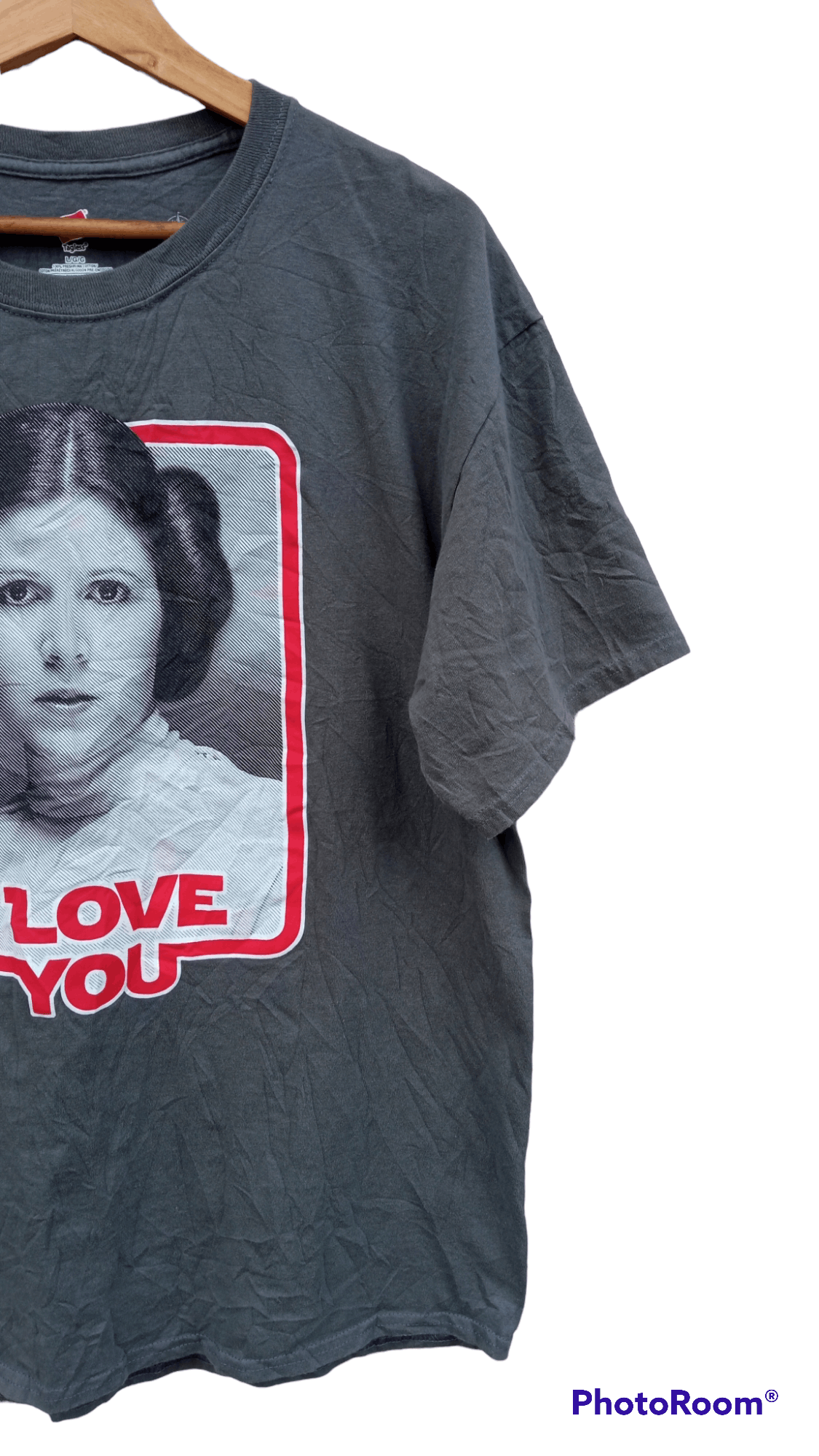 Star Wars × Vintage 🔥🔥Hanes x Star Wars Princess Ieia I Love You T-Shirt Size US L / EU 52-54 / 3 - 5 Thumbnail