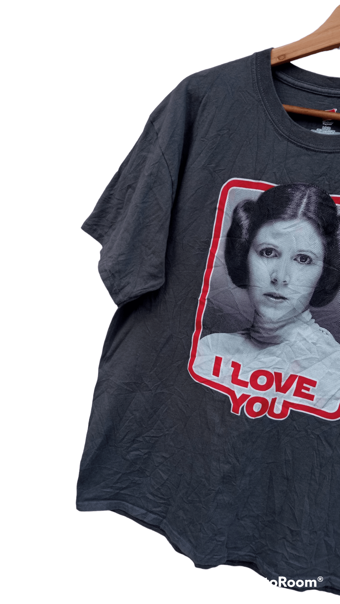 Star Wars × Vintage 🔥🔥Hanes x Star Wars Princess Ieia I Love You T-Shirt Size US L / EU 52-54 / 3 - 9 Thumbnail