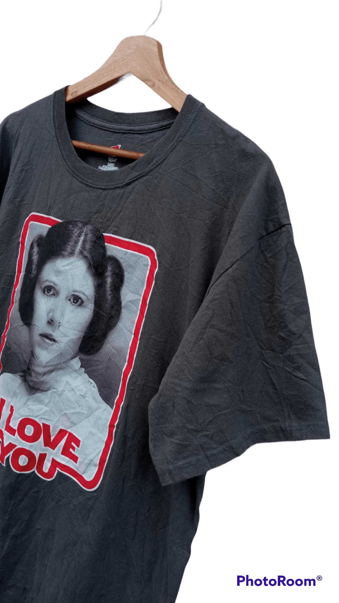 Star Wars × Vintage 🔥🔥Hanes x Star Wars Princess Ieia I Love You T-Shirt Size US L / EU 52-54 / 3 - 10 Thumbnail