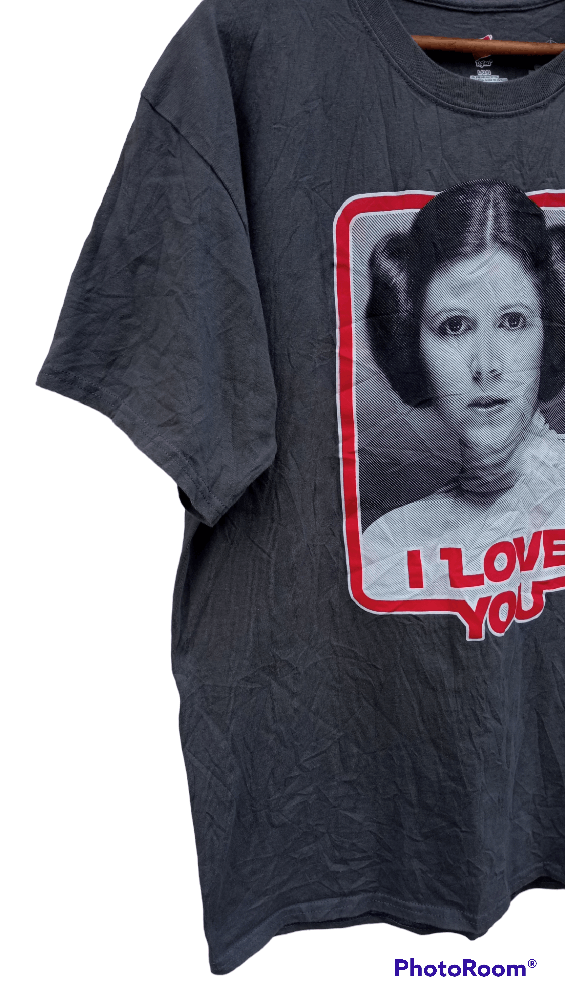 Star Wars × Vintage 🔥🔥Hanes x Star Wars Princess Ieia I Love You T-Shirt Size US L / EU 52-54 / 3 - 7 Thumbnail