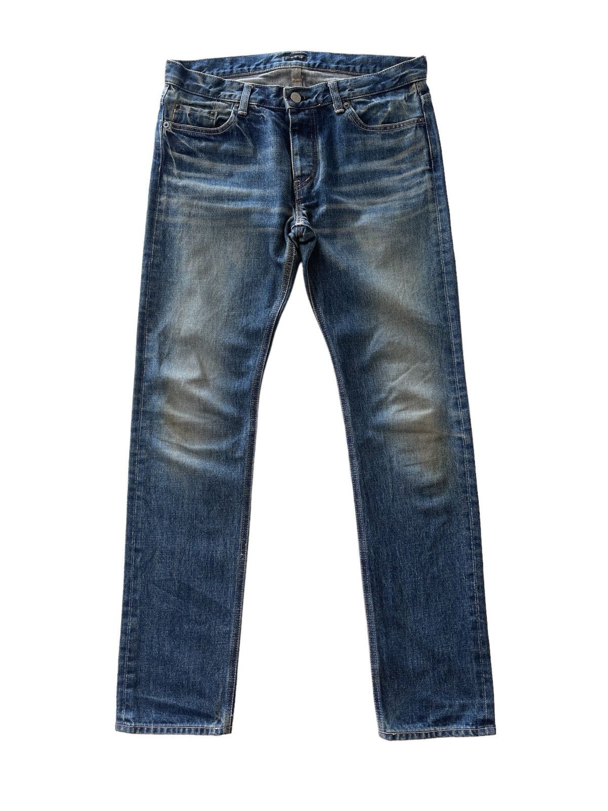 Japanese Brand Domingo Rusty Slim Denim Size US 32 / EU 48 - 1 Thumbnail