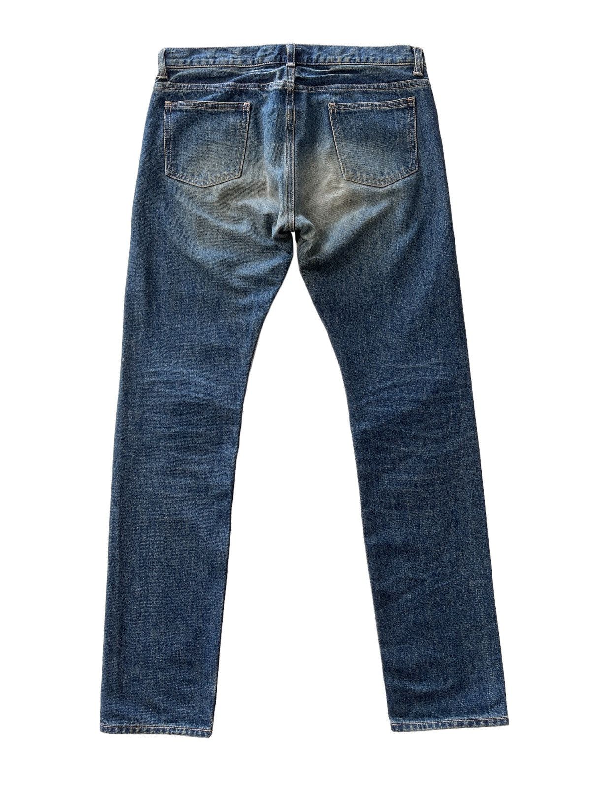 Japanese Brand Domingo Rusty Slim Denim Size US 32 / EU 48 - 2 Thumbnail
