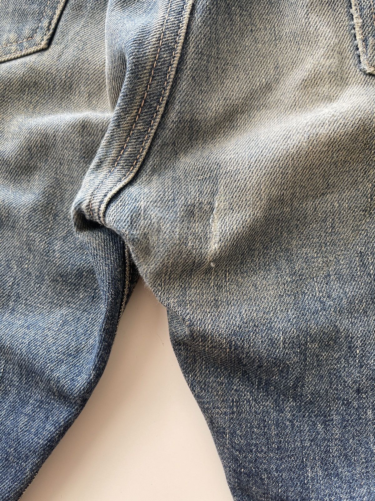 Japanese Brand Domingo Rusty Slim Denim Size US 32 / EU 48 - 11 Thumbnail