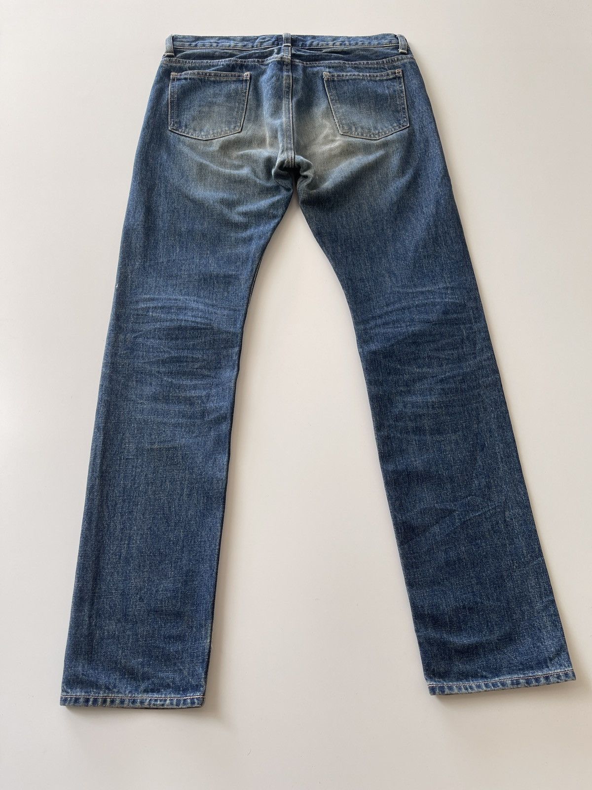 Japanese Brand Domingo Rusty Slim Denim Size US 32 / EU 48 - 7 Thumbnail