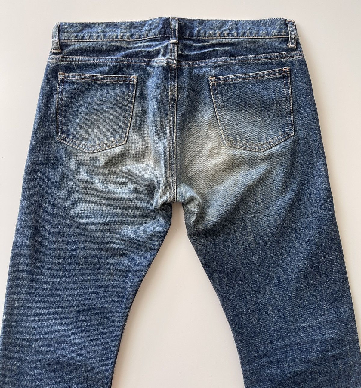 Japanese Brand Domingo Rusty Slim Denim Size US 32 / EU 48 - 9 Thumbnail