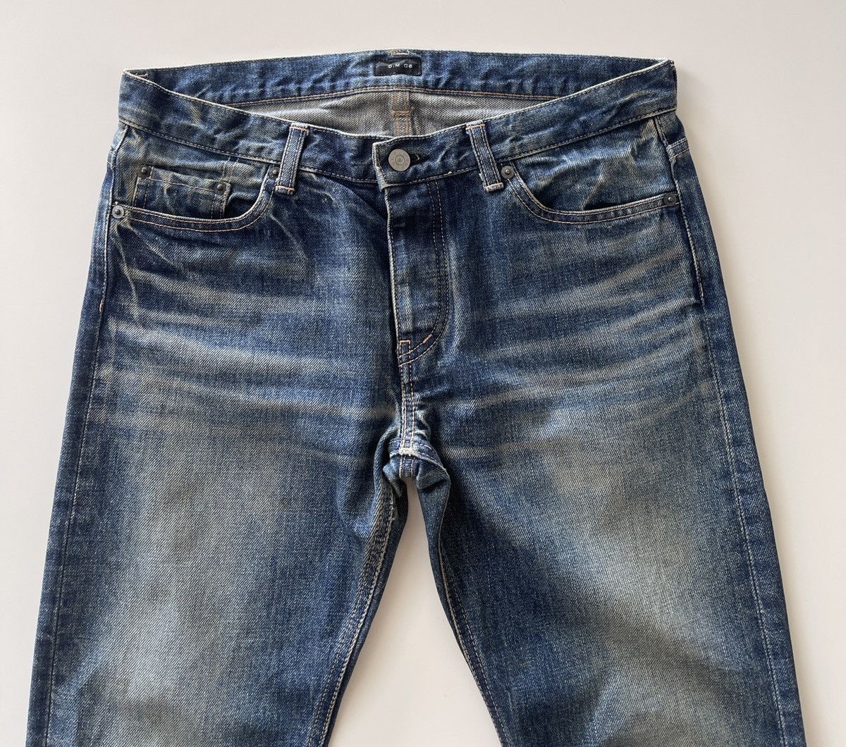 Japanese Brand Domingo Rusty Slim Denim Size US 32 / EU 48 - 8 Thumbnail